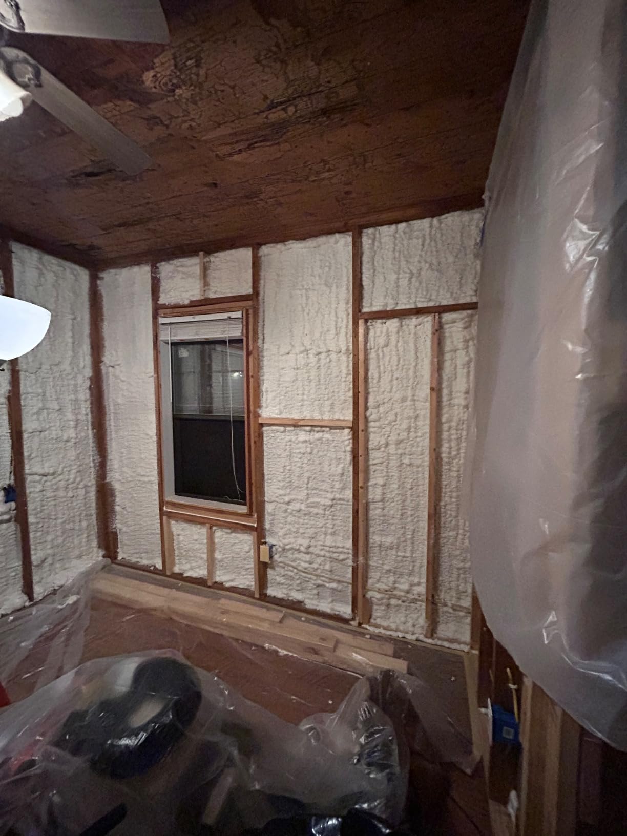 Akfix Thermcoat Spray Foam Insulation Kit (240 Board Feet) Closed Cell Expanding Sealant for Thermal & Acoustic Protection Customer Review Akfix Thermcoat Spray Foam Insulation Kit (240 Board Feet) Closed Cell Expanding Sealant for Thermal & Acoustic Protection - Customer Photo 1