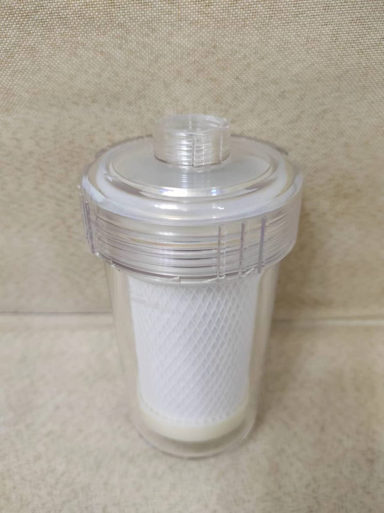 1 Micron High Density Washing Machine Water Filter, Visible Washer Water Filter System, 99.5% Removal of Chlorine Fluoride, Heavy Metals, Odor, Impede Scale, Relieve Dry Skin ACF Shower Filter Customer Review 1 Micron High Density Washing Machine Water Filter, Visible Washer Water Filter System, 99.5% Removal of Chlorine Fluoride, Heavy Metals, Odor, Impede Scale, Relieve Dry Skin ACF Shower Filter - Customer Photo 1