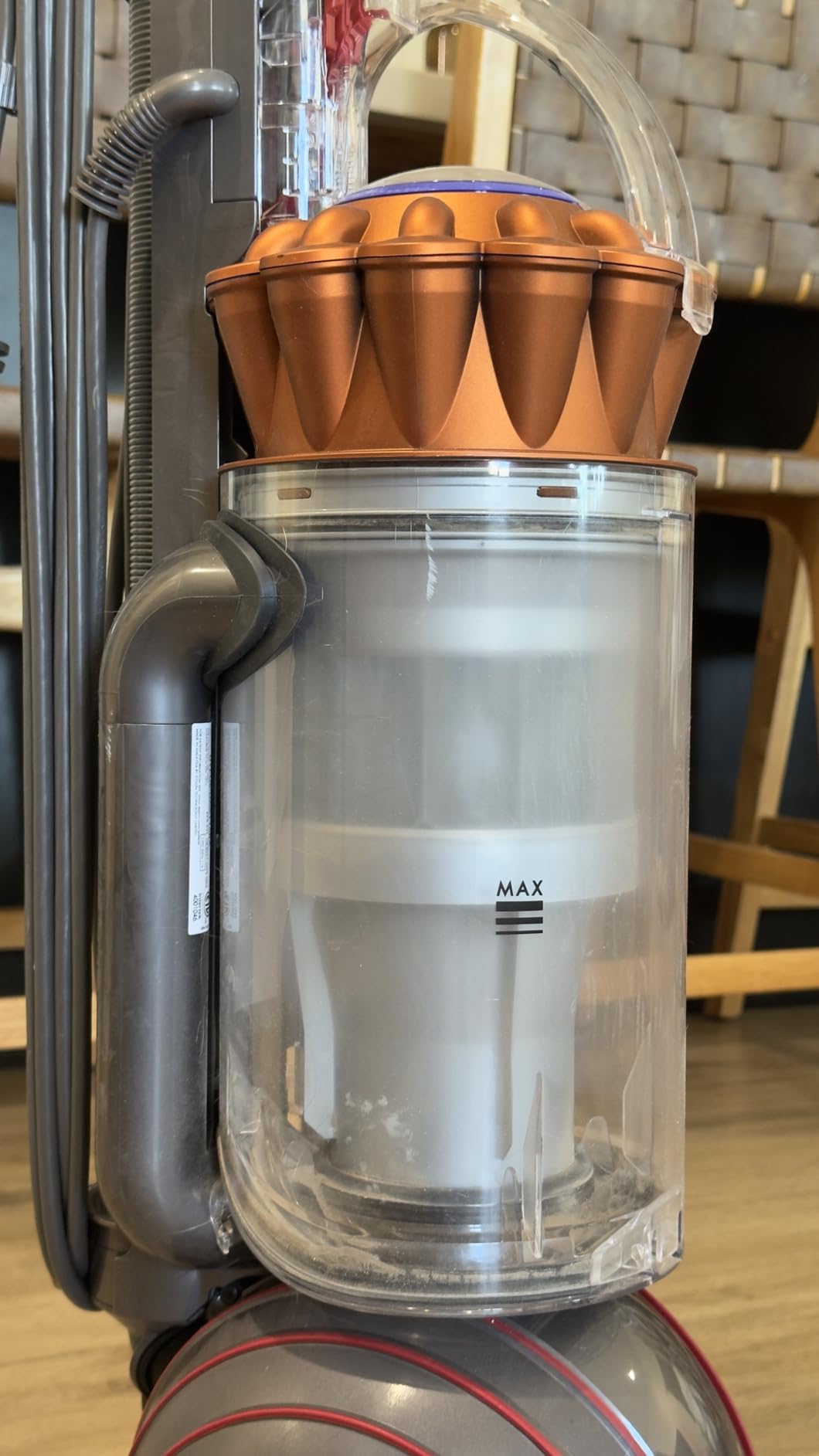 Dyson Ball Animal 3 Upright Vacuum, Corded, 290AW, De-tangling Motorbar Cleaner Head for All Floors, 3 Suction Modes Customer Review Dyson Ball Animal 3 Upright Vacuum, Corded, 290AW, De-tangling Motorbar Cleaner Head for All Floors, 3 Suction Modes - Customer Photo 1