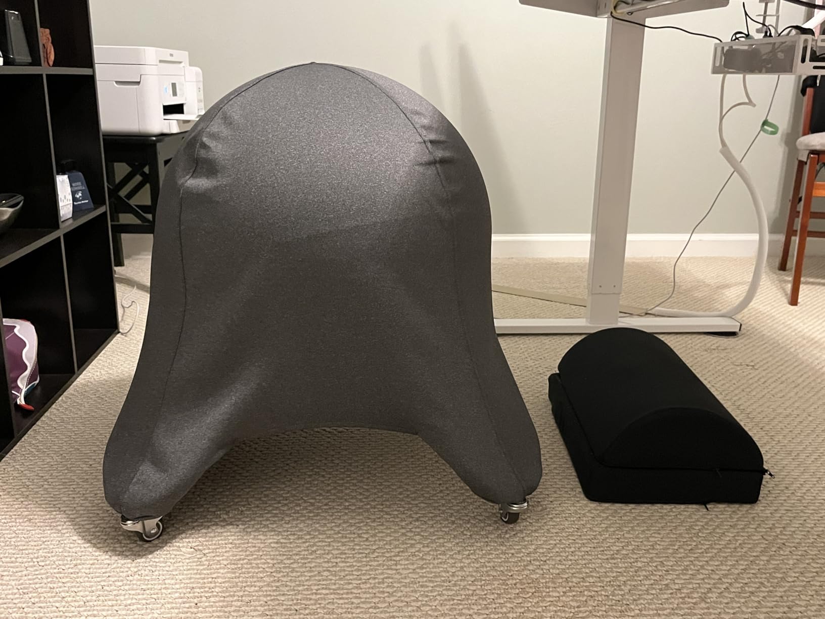 Original Starfish Ball Chair, Yoga Ball Chair Exercise Ball Chair Ergonomic Design for Home Office Desk, Stability Ball & Balance Ball Seat Customer Review Original Starfish Ball Chair, Yoga Ball Chair Exercise Ball Chair Ergonomic Design for Home Office Desk, Stability Ball & Balance Ball Seat - Customer Photo 1