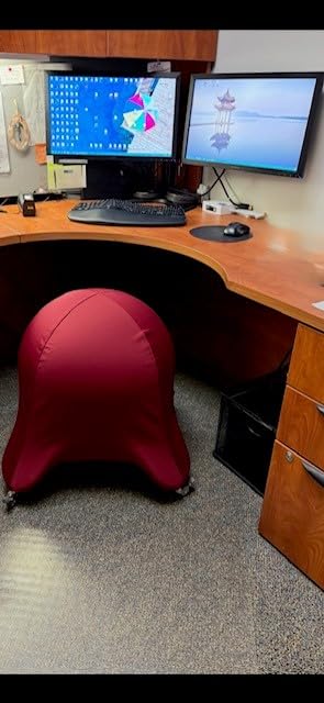 Original Starfish Ball Chair, Yoga Ball Chair Exercise Ball Chair Ergonomic Design for Home Office Desk, Stability Ball & Balance Ball Seat Customer Review Original Starfish Ball Chair, Yoga Ball Chair Exercise Ball Chair Ergonomic Design for Home Office Desk, Stability Ball & Balance Ball Seat - Customer Photo 2