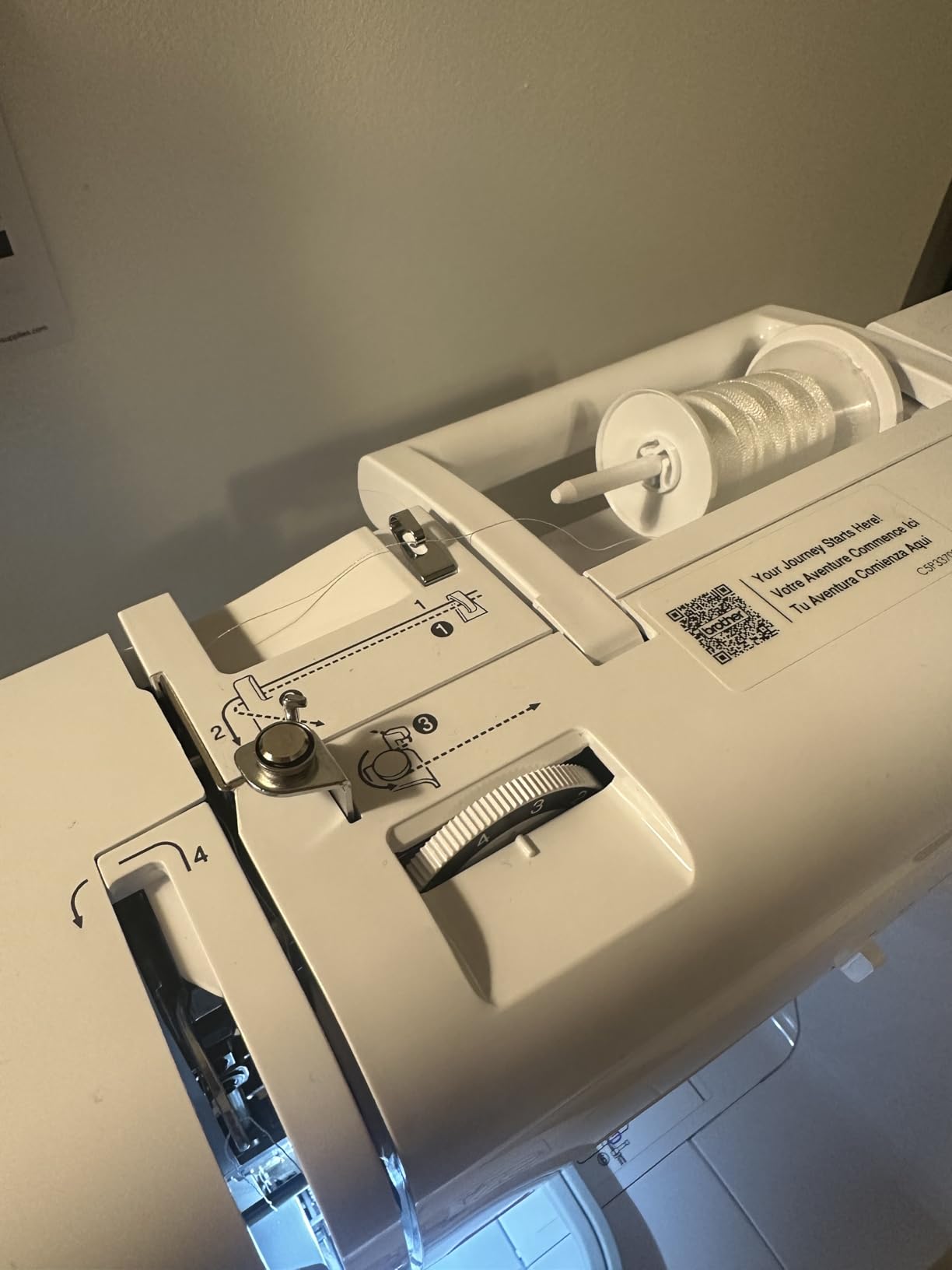 Brother SE700 Sewing and Embroidery Machine, Wireless LAN Connected, 135 Built-in Designs, 103 Built-in Stitches, Computerized, 4 Brother SE700 Sewing and Embroidery Machine, Wireless LAN Connected, 135 Built-in Designs, 103 Built-in Stitches, Computerized, 4