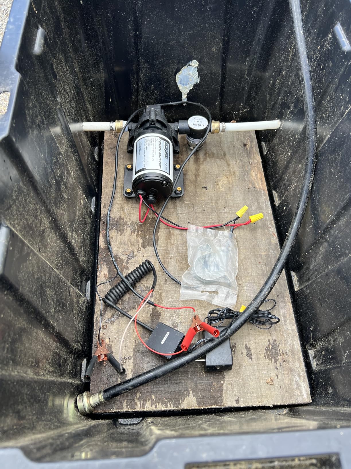 WASSERMANN Water Pressure Booster Pump 115V AC with Pressure Switch,Self-priming Water Pump 5.0GPM 55PSI,for RV Kitchen Barthroom Marine Yacht Garden Customer Review WASSERMANN Water Pressure Booster Pump 115V AC with Pressure Switch,Self-priming Water Pump 5.0GPM 55PSI,for RV Kitchen Barthroom Marine Yacht Garden - Customer Photo 1