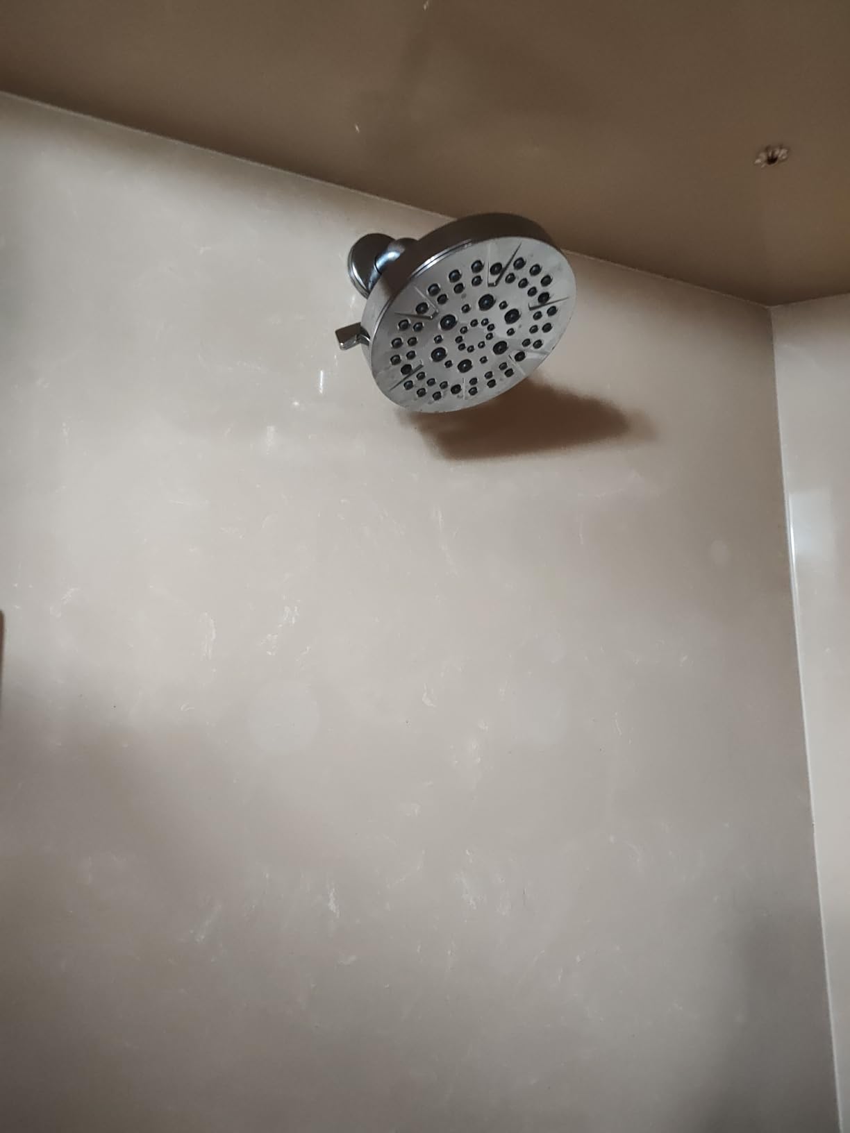 Delta 6-Setting Chrome Shower Head with High Pressure Spray, 6 Inch Round Shower Head, Showerheads, 1.75 GPM Flow Rate, Chrome 52535 - Customer Photo 2