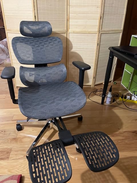 Ergonomic Mesh Office Chair with 3D Adjustable Armrest,Plastic Frame High Back Desk Computer Chair Ergo3d Ergonomic Office Chair with Wheels for Home & Office Black Customer Review Ergonomic Mesh Office Chair with 3D Adjustable Armrest,Plastic Frame High Back Desk Computer Chair Ergo3d Ergonomic Office Chair with Wheels for Home & Office Black - Customer Photo 2