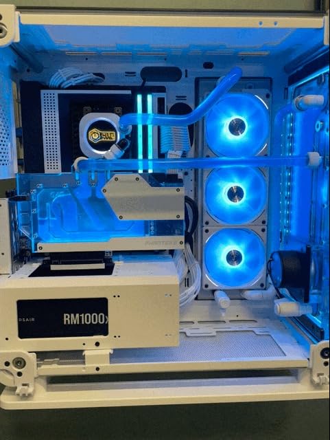 Phanteks (PH-GB4090MS Glacier G4090 MSI Water Block Bundle for MSI SUPRIM (X) / Gaming (X) Trio RTX 4090, Nickel-Plated Copper Block, Acrylic, Aluminum Cover Plate, Digital-RGB (Chrome) Customer Review Phanteks (PH-GB4090MS Glacier G4090 MSI Water Block Bundle for MSI SUPRIM (X) / Gaming (X) Trio RTX 4090, Nickel-Plated Copper Block, Acrylic, Aluminum Cover Plate, Digital-RGB (Chrome) - Customer Photo 1