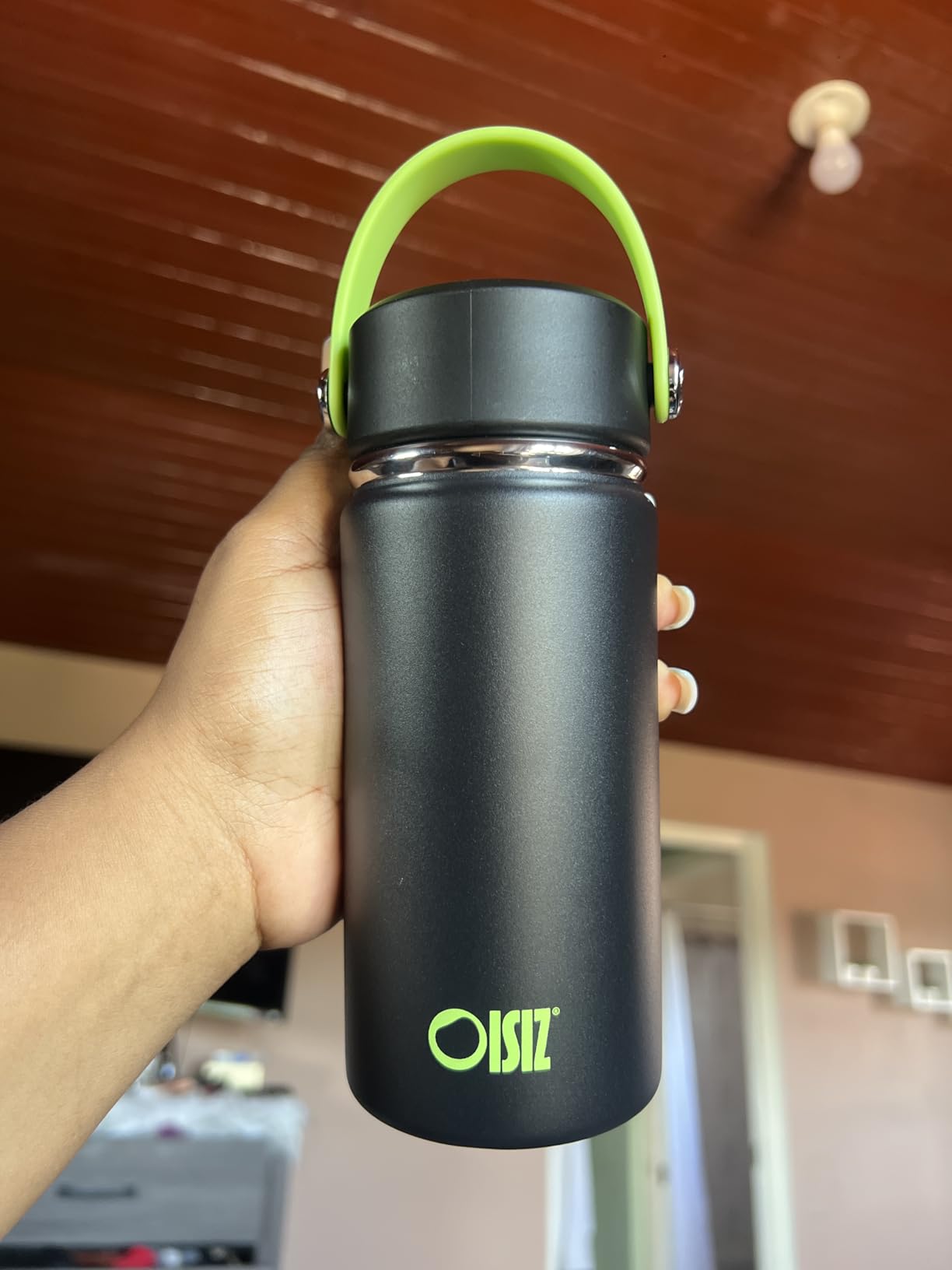 OISIZ Kids Water Bottle with Straw Lid 14oz, Vacuum Insulated 316 Stainless Steel Water Bottles for Kids for School, Leakproof Water Bottle, BPA Free and Keep Cold for 24 Hours Customer Review OISIZ Kids Water Bottle with Straw Lid 14oz, Vacuum Insulated 316 Stainless Steel Water Bottles for Kids for School, Leakproof Water Bottle, BPA Free and Keep Cold for 24 Hours - Customer Photo 1
