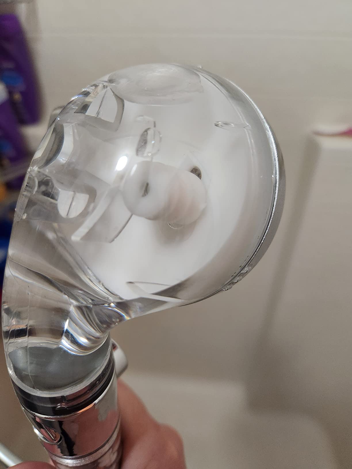 MineralStream Ionic Shower Head 2.0 | High Pressure Water Saving Showerhead with Filter Beads | Eco Water Spa Shower Heads for Hair & Skin Health Customer Review MineralStream Ionic Shower Head 2.0 | High Pressure Water Saving Showerhead with Filter Beads | Eco Water Spa Shower Heads for Hair & Skin Health - Customer Photo 3