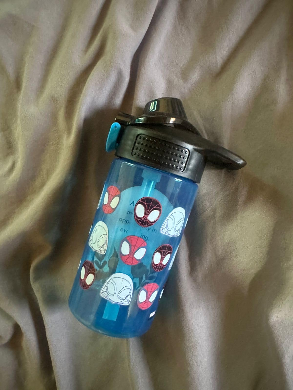Zak Designs Kids Water Bottle For School or Travel, 16oz Durable Plastic Water Bottle With Straw, Handle, and Leak-Proof, Pop-Up Spout Cover (Dinosaur) Customer Review Zak Designs Kids Water Bottle For School or Travel, 16oz Durable Plastic Water Bottle With Straw, Handle, and Leak-Proof, Pop-Up Spout Cover (Dinosaur) - Customer Photo 2