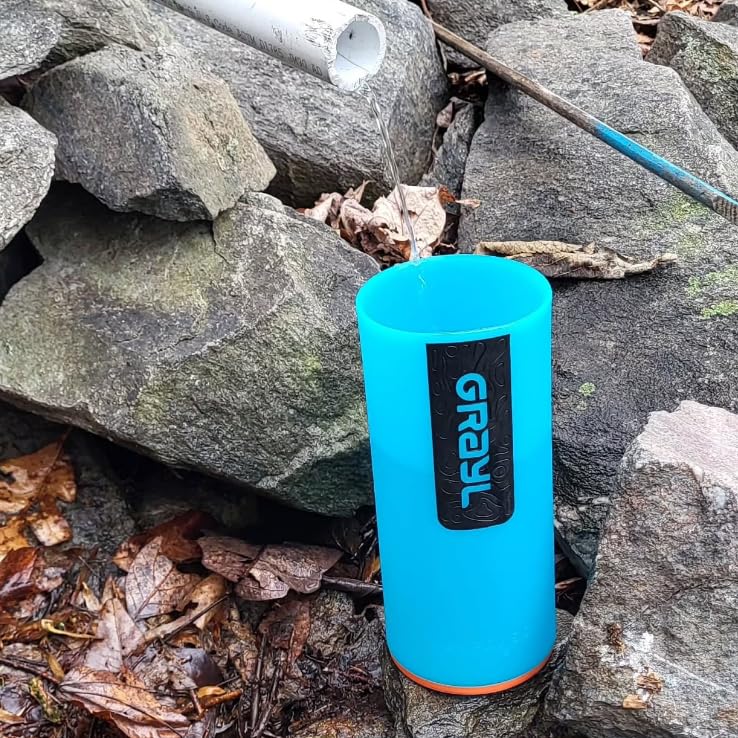 GRAYL GeoPress 24 oz Water Purifier Bottle - Filter for Hiking, Camping, Survival, Travel (Black Camo) - Customer Photo 1