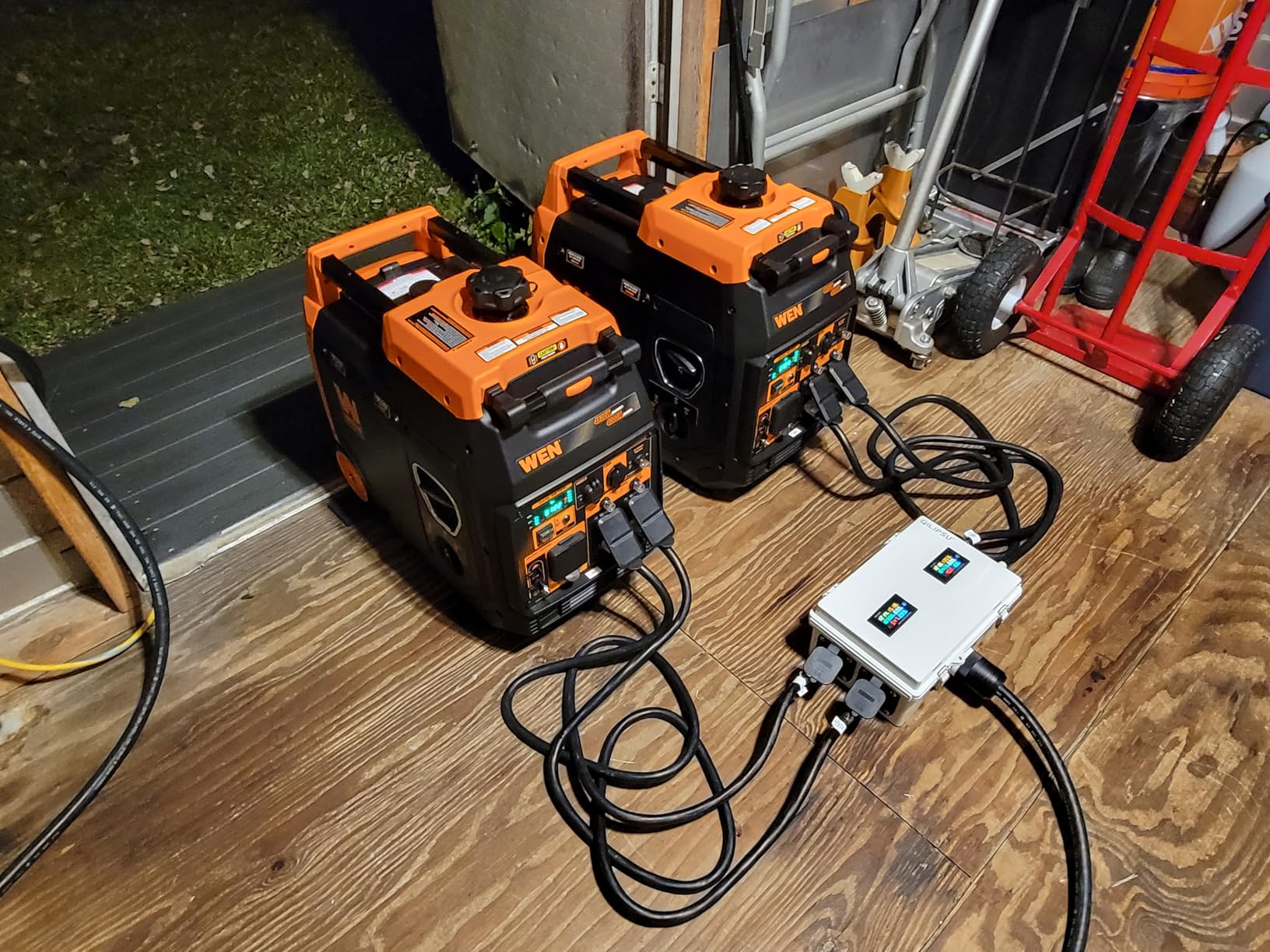 WEN 4800-Watt Portable Inverter Generator, RV-Ready, Quiet and Lightweight with Fuel Shut Off (56477i) Customer Review WEN 4800-Watt Portable Inverter Generator, RV-Ready, Quiet and Lightweight with Fuel Shut Off (56477i) - Customer Photo 2
