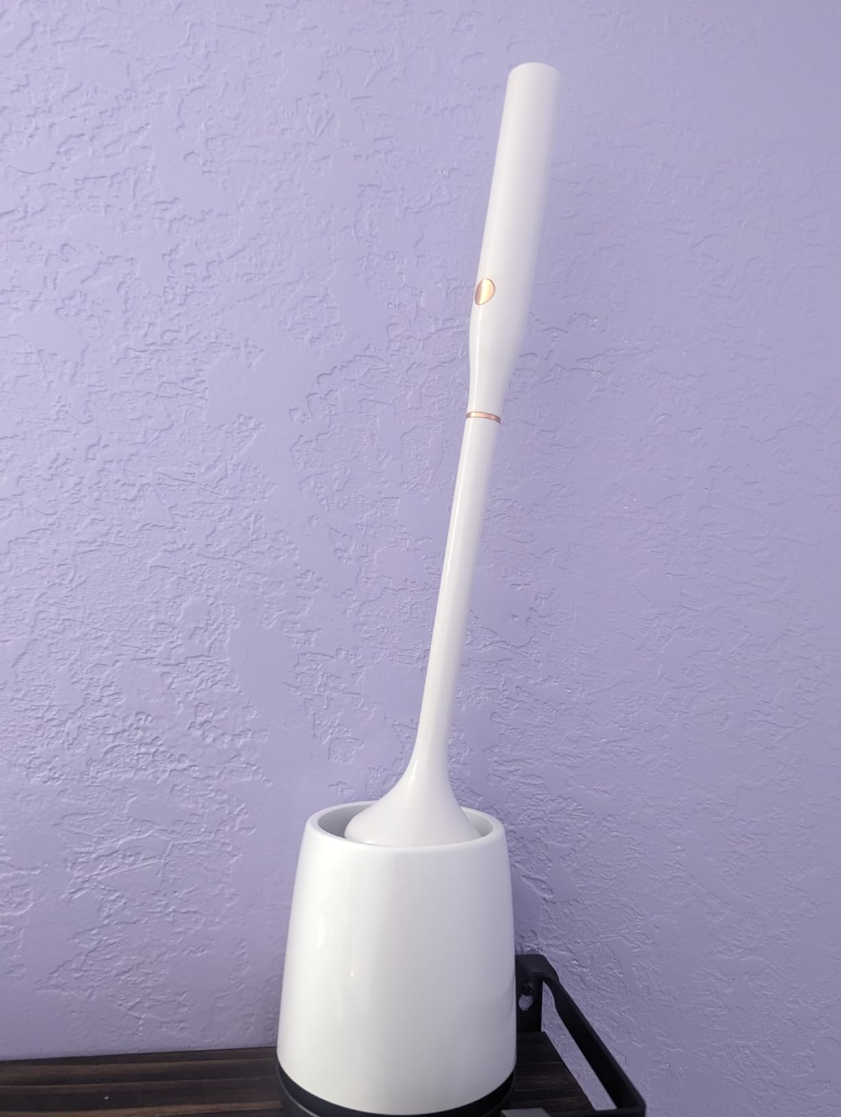 Electric Toilet Brush,Silicone Toilet Brush,Toilet Bowl Brush and Holder Set with Ventilated Holder,Toilet Brush, Floor Standing, Wall Mounted Without Drilling,Rechargeable Customer Review Electric Toilet Brush,Silicone Toilet Brush,Toilet Bowl Brush and Holder Set with Ventilated Holder,Toilet Brush, Floor Standing, Wall Mounted Without Drilling,Rechargeable - Customer Photo 1