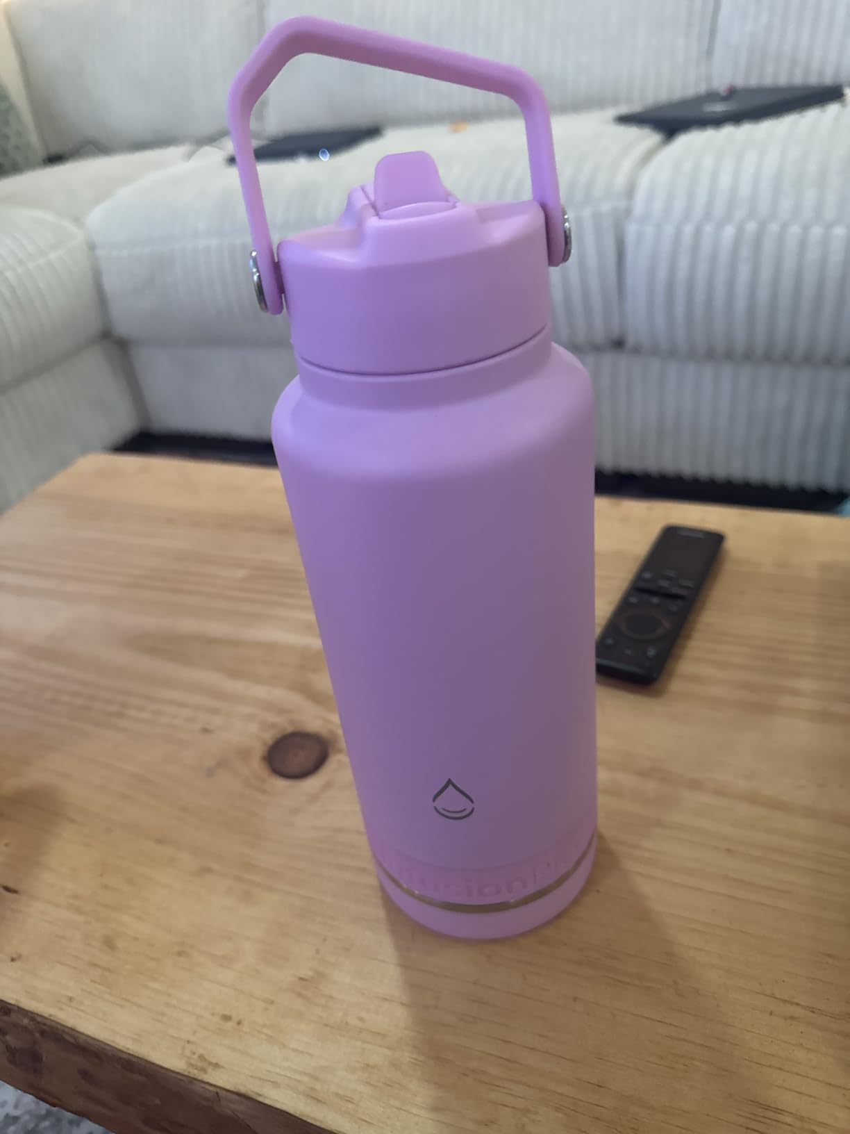 Infusion Pro Fruit Infuser Water Bottle with Straw Lid (32 oz) Stainless Steel Vacuum Insulated : 50 Recipe Fruit Infusion eBook : More Flavor : Easy Cleaning : Great Gift Customer Review Infusion Pro Fruit Infuser Water Bottle with Straw Lid (32 oz) Stainless Steel Vacuum Insulated : 50 Recipe Fruit Infusion eBook : More Flavor : Easy Cleaning : Great Gift - Customer Photo 1