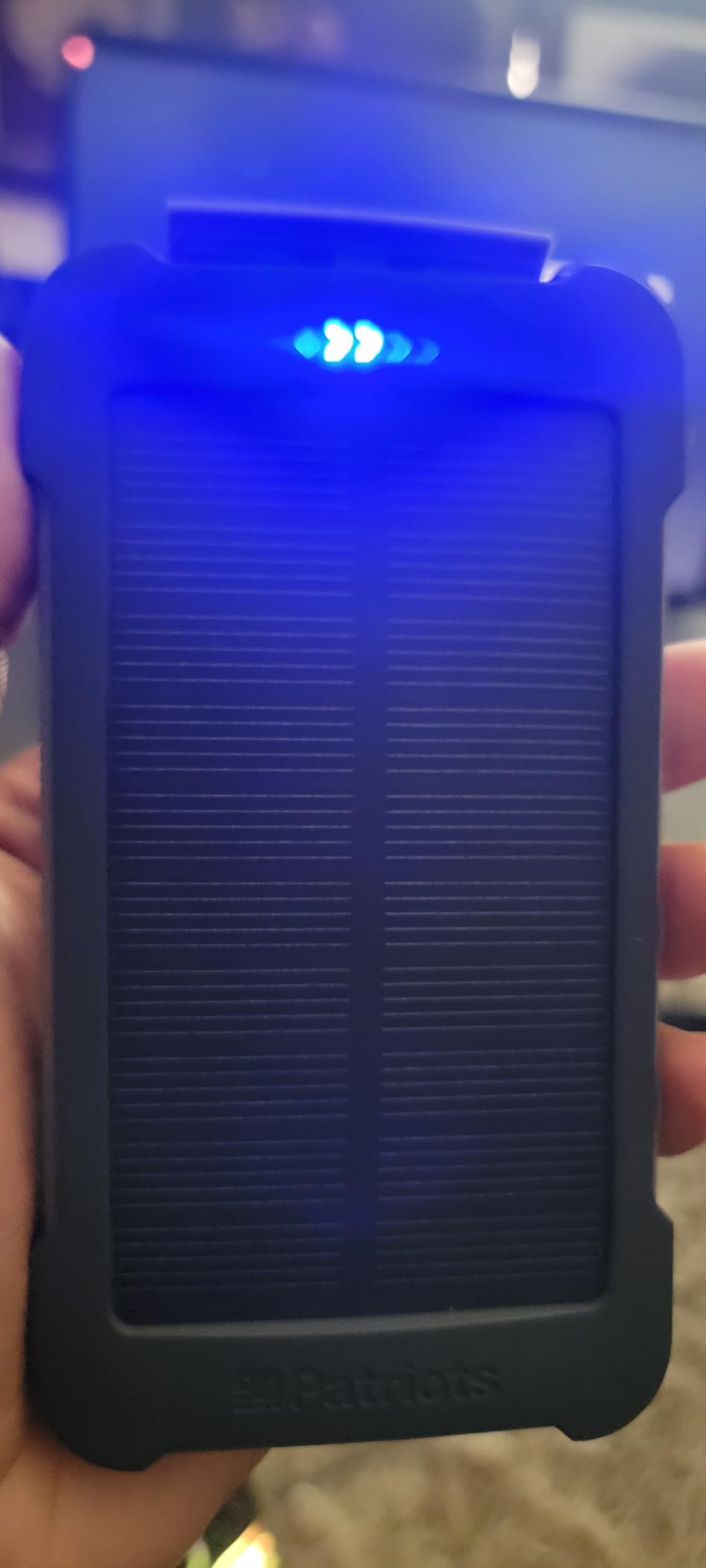4Patriots Patriot Power Cell CX: Emergency Solar Power Bank with USB-C Fast-Charging Port - Customer Photo 2