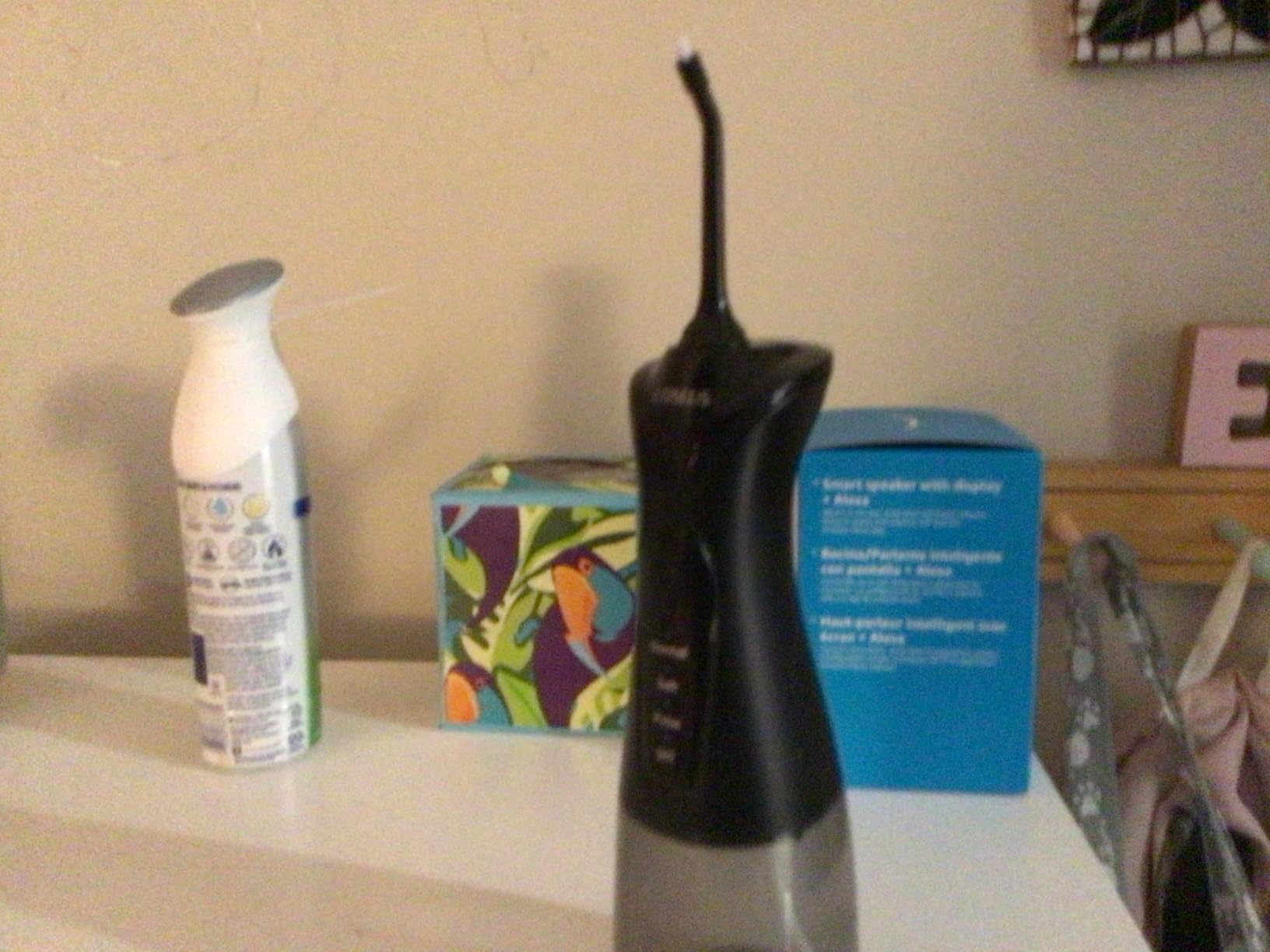 COSLUS Water Dental Flosser Pick for Teeth: 4 Modes Cordless Portable 300ML Larger Tank Water Teeth Cleaner IPX7 Waterproof Flossing Cleaning Picks for Home Travel Black C30(FC5360) Customer Review COSLUS Water Dental Flosser Pick for Teeth: 4 Modes Cordless Portable 300ML Larger Tank Water Teeth Cleaner IPX7 Waterproof Flossing Cleaning Picks for Home Travel Black C30(FC5360) - Customer Photo 1