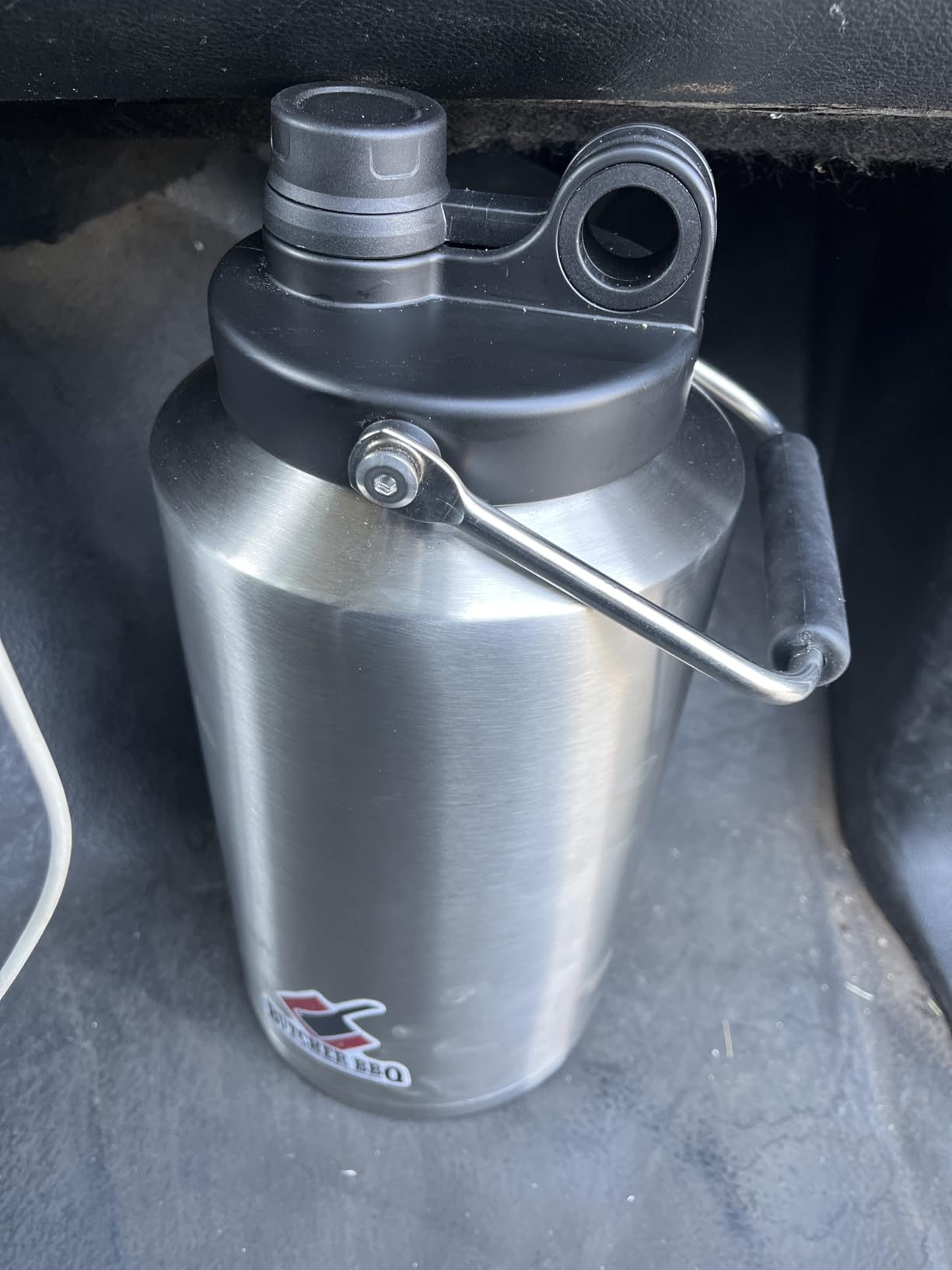 1 Gallon Water Jug Bottle Insulated, 128oz Stainless Steel Water Bottle Wide Mouth Double Vacuum Dishwasher Safe BPA Free for Hot & Cold Drinks Stainless Steels Customer Review 1 Gallon Water Jug Bottle Insulated, 128oz Stainless Steel Water Bottle Wide Mouth Double Vacuum Dishwasher Safe BPA Free for Hot & Cold Drinks Stainless Steels - Customer Photo 1