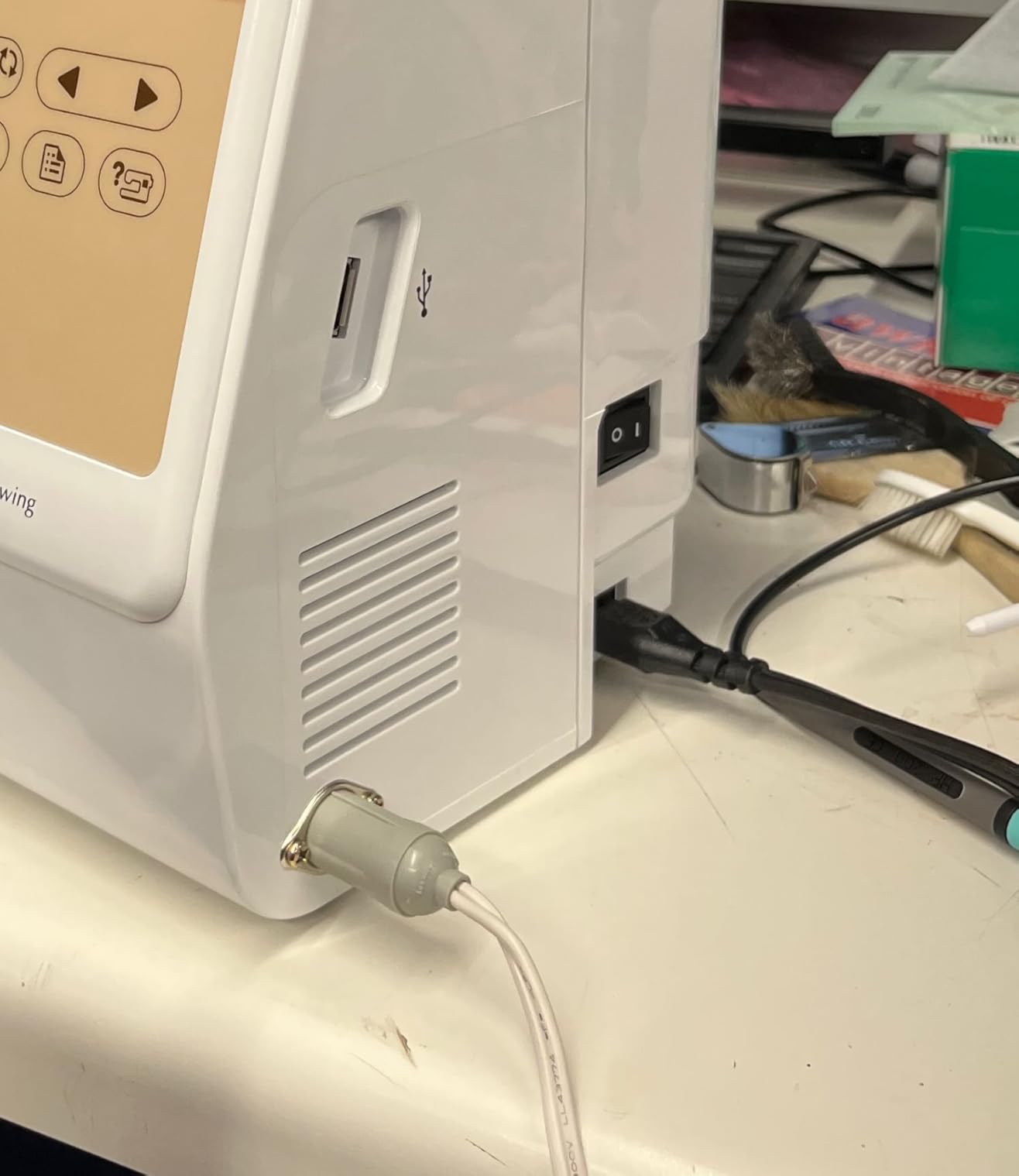 Brother LB5500 Combo Sewing & Embroidery Machine Customer Review Brother LB5500 Combo Sewing & Embroidery Machine - Customer Photo 2