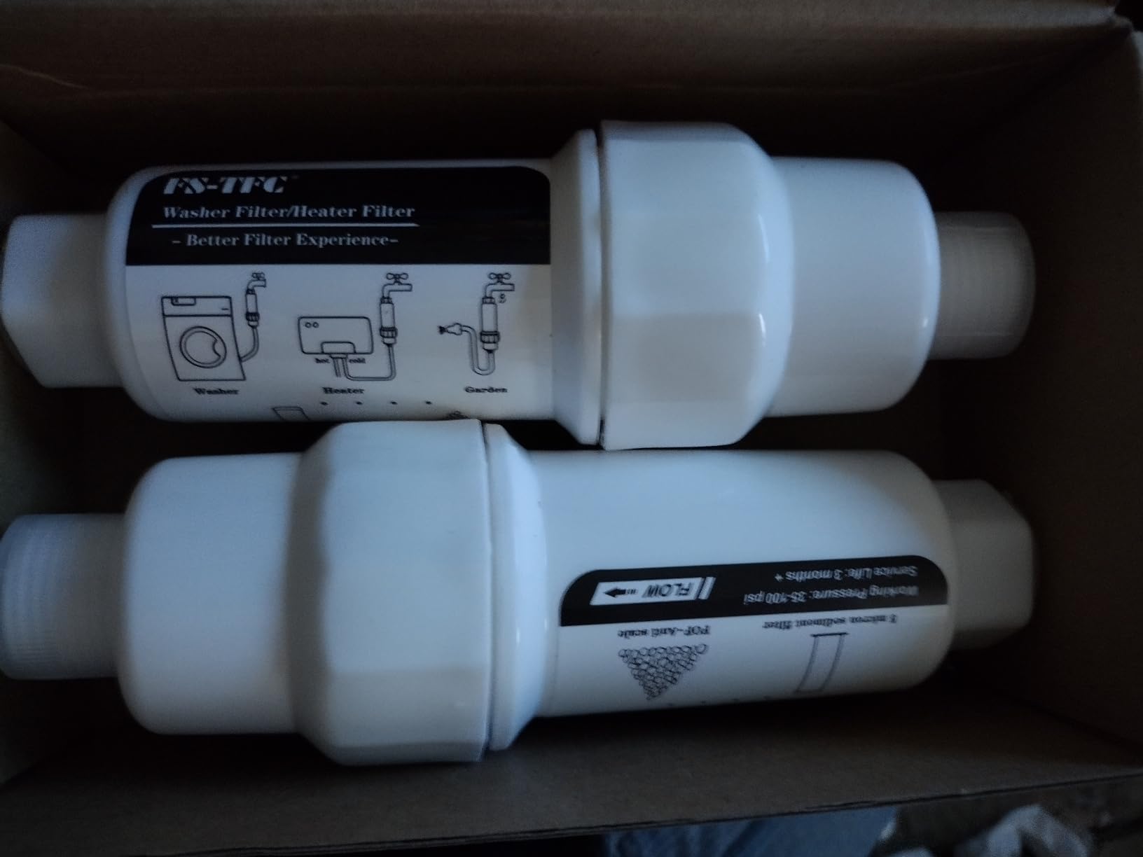 FS-TFC Inline Sediment Anti-Scale Filter Reusable 3/4 FS-TFC Inline Sediment Anti-Scale Filter Reusable 3/4
