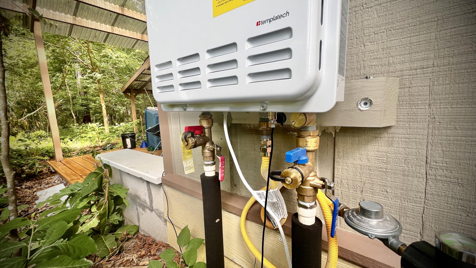 Natural Gas Tankless Water Heater - ORBEK 100,000 BTU Up to 4.3 GPM Indoor Installation - CSA Certified On-Demand Instant Hot Water Heater 3/4 Natural Gas Tankless Water Heater - ORBEK 100,000 BTU Up to 4.3 GPM Indoor Installation - CSA Certified On-Demand Instant Hot Water Heater 3/4