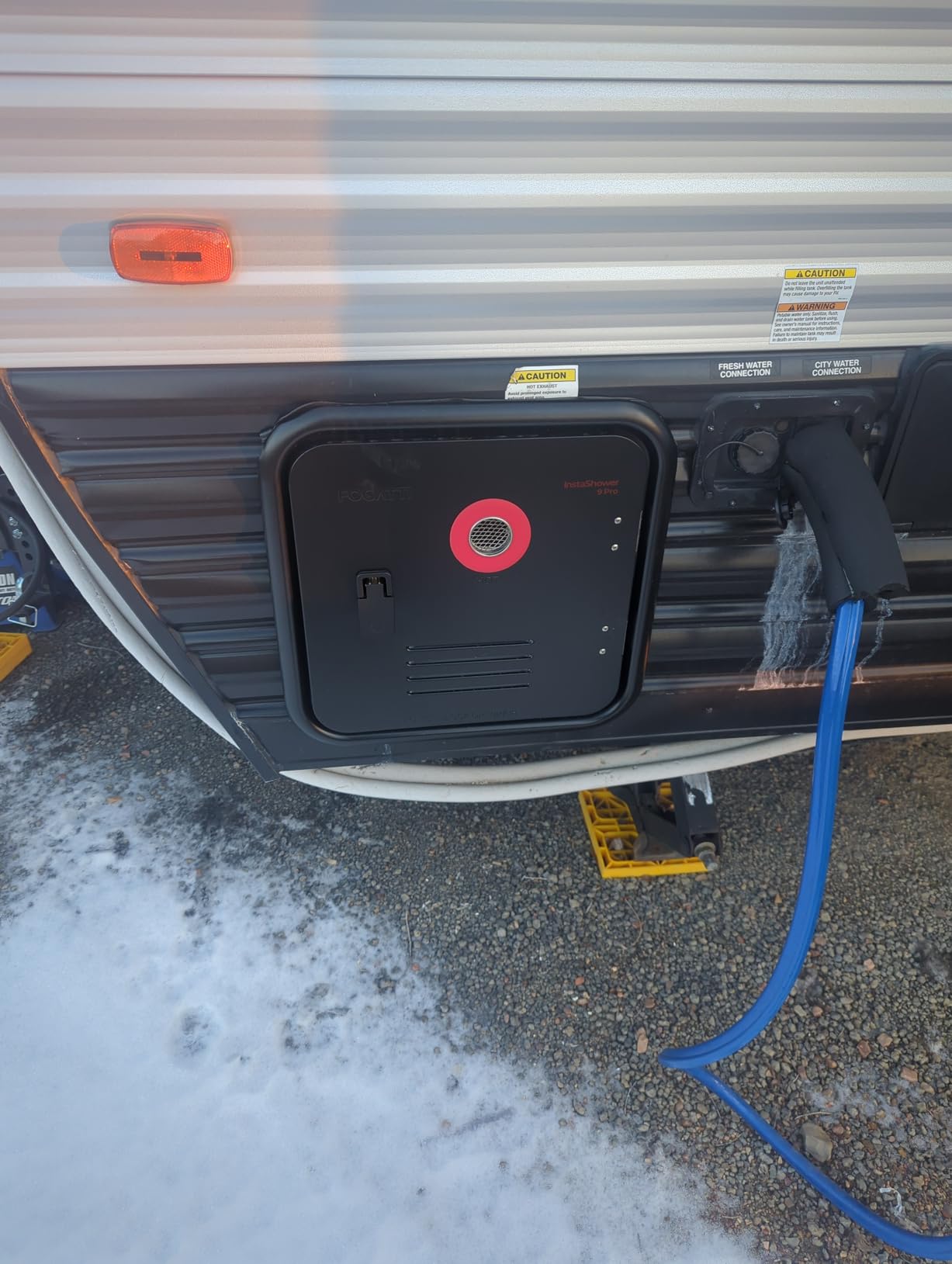 FOGATTI RV Tankless Water Heater, 66,000 Highest BTU, RV Hot Water Heater, Built-in Mixing Tank, 15x15 Inches Black Door, Remote Controller, Ideal for Everyday Use by RVers, InstaShower 9 Pro, Gen 3 Customer Review FOGATTI RV Tankless Water Heater, 66,000 Highest BTU, RV Hot Water Heater, Built-in Mixing Tank, 15x15 Inches Black Door, Remote Controller, Ideal for Everyday Use by RVers, InstaShower 9 Pro, Gen 3 - Customer Photo 1