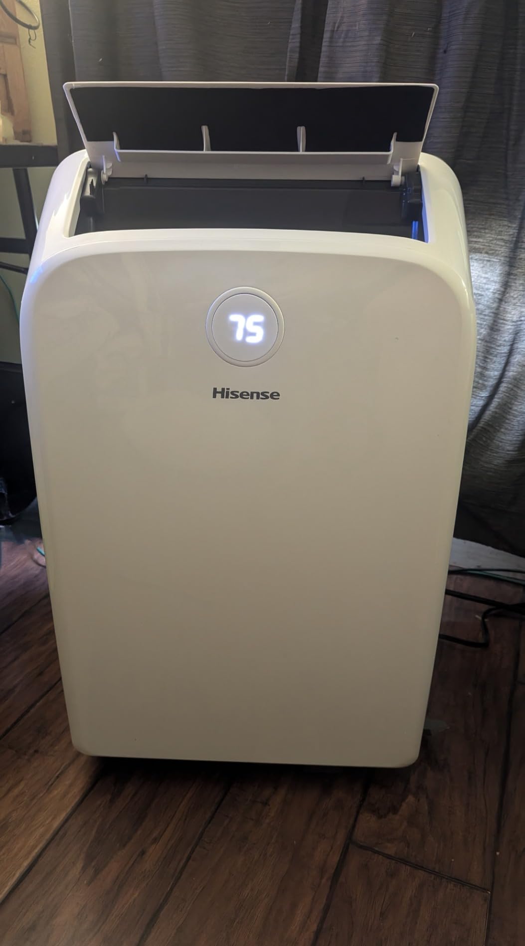 Hisense AP55023HR1GD Smart 8,000 BTU Dual Hose Portable Air Conditioner with Heat Pump (Renewed) Customer Review Hisense AP55023HR1GD Smart 8,000 BTU Dual Hose Portable Air Conditioner with Heat Pump (Renewed) - Customer Photo 1