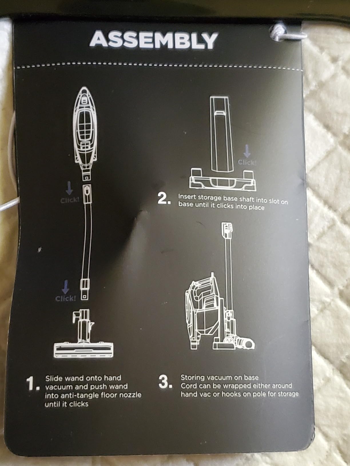 Eureka Corded Stick Vacuum Cleaner for Home Pet Hair, Lightweight Vacuum Cleaner with Powerful Suction for Carpet Tile and Hard Floor, Blue, NES520BL 2-in-1 Flash Handheld Vac Customer Review Eureka Corded Stick Vacuum Cleaner for Home Pet Hair, Lightweight Vacuum Cleaner with Powerful Suction for Carpet Tile and Hard Floor, Blue, NES520BL 2-in-1 Flash Handheld Vac - Customer Photo 2