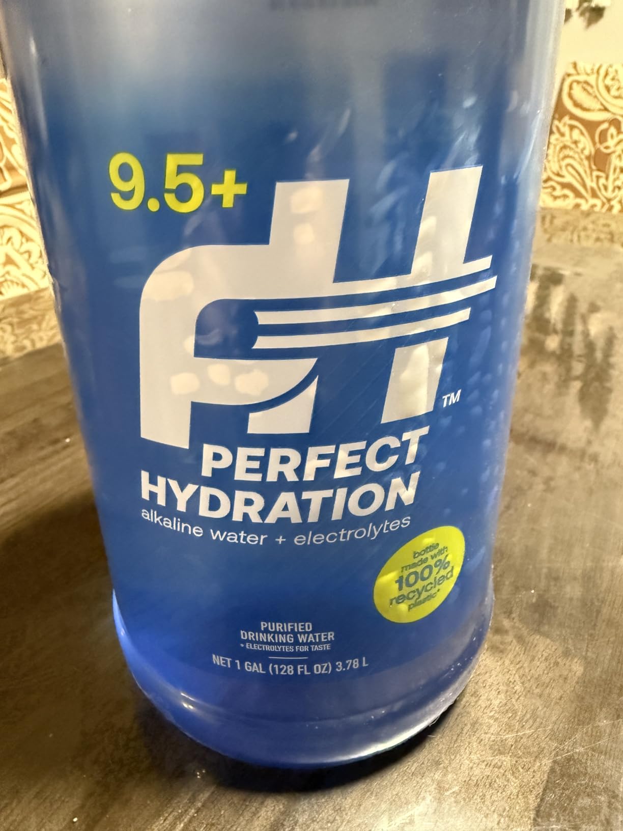 Perfect Hydration 9.5+ pH Alkaline Drinking Water, Electrolyte Minerals for Taste, Made in the USA, 1 Gallon (128 fl oz) Jug, Case of 4 Customer Review Perfect Hydration 9.5+ pH Alkaline Drinking Water, Electrolyte Minerals for Taste, Made in the USA, 1 Gallon (128 fl oz) Jug, Case of 4 - Customer Photo 2