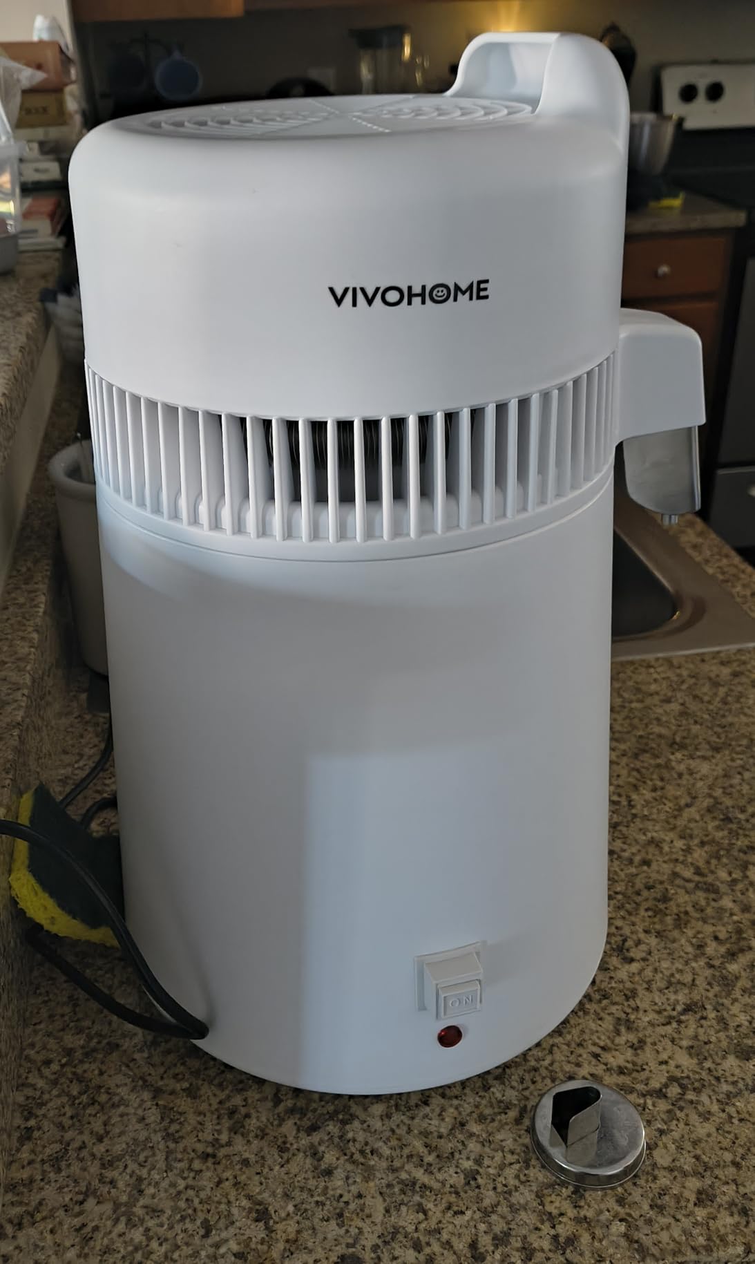 VIVOHOME Water Distiller Countertop 1.6 Gallon/6L 900W Distilled Water Machine with Smart Switch Purifier Filter for Home Office, White Customer Review VIVOHOME Water Distiller Countertop 1.6 Gallon/6L 900W Distilled Water Machine with Smart Switch Purifier Filter for Home Office, White - Customer Photo 1