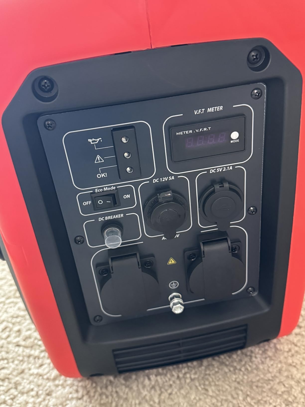 ERAYAK 4500W Dual-Fuel Portable Inverter Generator for Home Use, Camping Outdoor, 30A RV Ready, Auto Switch, Gas and Propane Powered, EPA, CO Sensor, Parallel Ready, Campact Design Customer Review ERAYAK 4500W Dual-Fuel Portable Inverter Generator for Home Use, Camping Outdoor, 30A RV Ready, Auto Switch, Gas and Propane Powered, EPA, CO Sensor, Parallel Ready, Campact Design - Customer Photo 1
