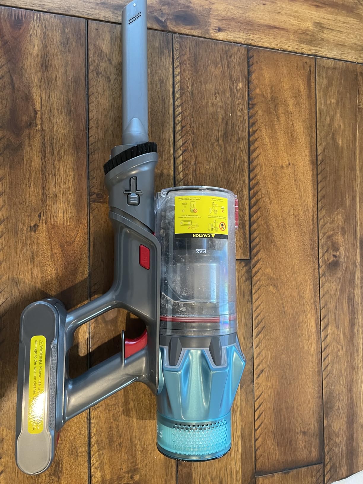 Cordless Vacuum Cleaner 600W/50Kpa, Stick Vacuum Cleaners 65 Mins Max Runtime with Charging Dock, Self-Standing Handheld Vacuum with Touch Display, 6-in-1 Vacuum Cleaner for Carpet/Hard Floor/Pet Hair Customer Review Cordless Vacuum Cleaner 600W/50Kpa, Stick Vacuum Cleaners 65 Mins Max Runtime with Charging Dock, Self-Standing Handheld Vacuum with Touch Display, 6-in-1 Vacuum Cleaner for Carpet/Hard Floor/Pet Hair - Customer Photo 2