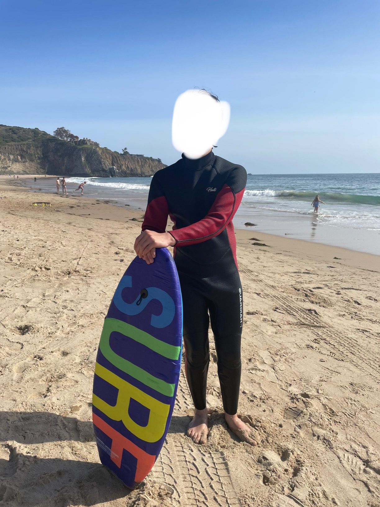 Hevto Men Wetsuit 5/4/3/2mm Neoprene Full Wet Suit in Cold Water for Scuba Diving Surfing Swimming for Water Sports Customer Review Hevto Men Wetsuit 5/4/3/2mm Neoprene Full Wet Suit in Cold Water for Scuba Diving Surfing Swimming for Water Sports - Customer Photo 2