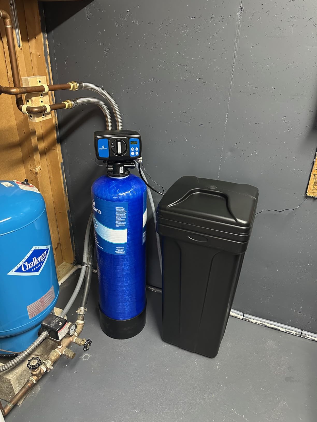 Aquasana SimplySoft® 40,000 Grain Water Softener - Whole House Hard Water Reduction - Base Tank & Cabinet System WH-SF40-BASE Customer Review Aquasana SimplySoft® 40,000 Grain Water Softener - Whole House Hard Water Reduction - Base Tank & Cabinet System WH-SF40-BASE - Customer Photo 2