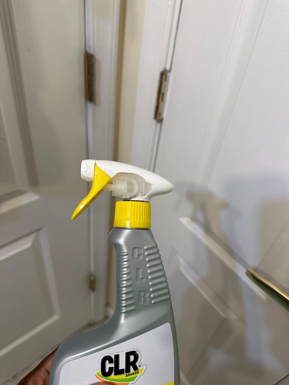 CLR Brands® Calcium, Lime & Rust Remover, Blasts Calcium, Dissolves Lime Deposits, Zaps Stubborn Rust Stains and Hard Water Deposits, 22 Ounce Spray Bottle (Pack of 1) Customer Review CLR Brands® Calcium, Lime & Rust Remover, Blasts Calcium, Dissolves Lime Deposits, Zaps Stubborn Rust Stains and Hard Water Deposits, 22 Ounce Spray Bottle (Pack of 1) - Customer Photo 2