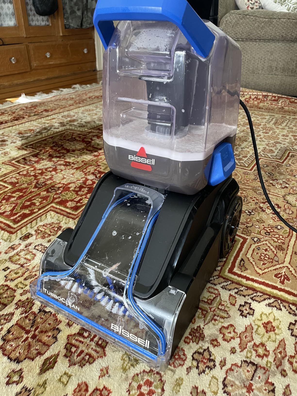 BISSELL TurboClean PET, Upright Carpet & Upholstery Cleaner, 3948 Customer Review BISSELL TurboClean PET, Upright Carpet & Upholstery Cleaner, 3948 - Customer Photo 1
