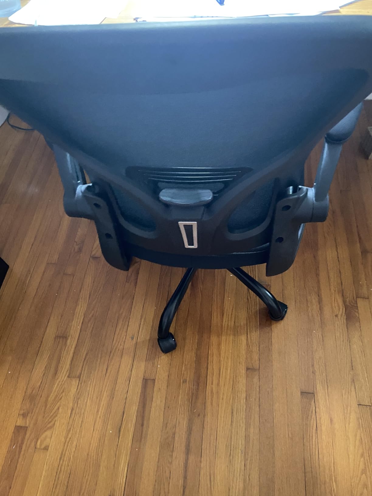 Office Chair, Ergonomic Desk Chairs 330LBS Capacity High Back Mesh Computer Chair with Flip-up Armrests, Comfy Work Chair with Adjustable Lumbar Support, Rolling Chair - Customer Photo 4