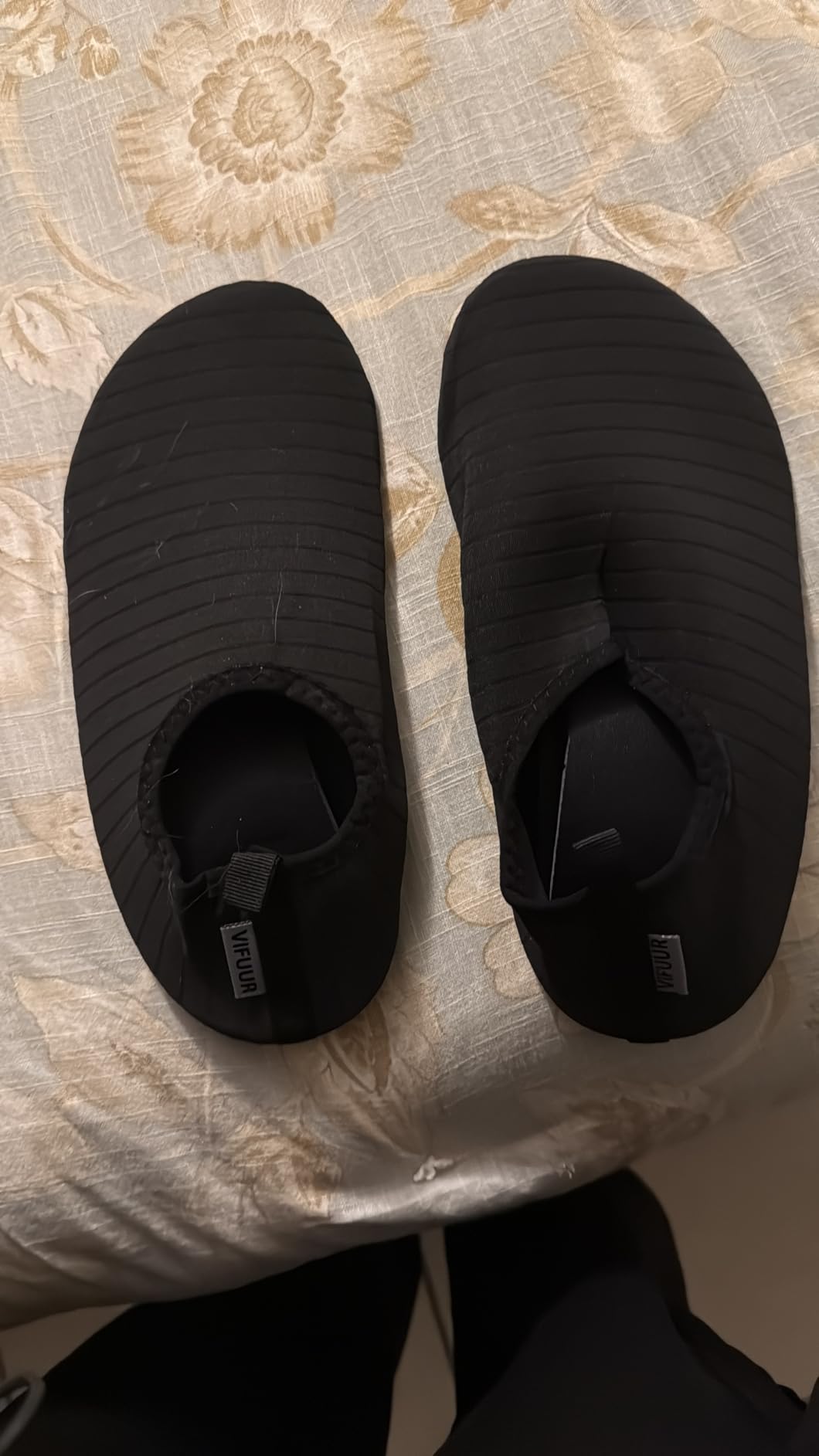 VIFUUR Water Sports Shoes Barefoot Quick-Dry Aqua Yoga Socks Slip-on for Men Women Customer Review VIFUUR Water Sports Shoes Barefoot Quick-Dry Aqua Yoga Socks Slip-on for Men Women - Customer Photo 1