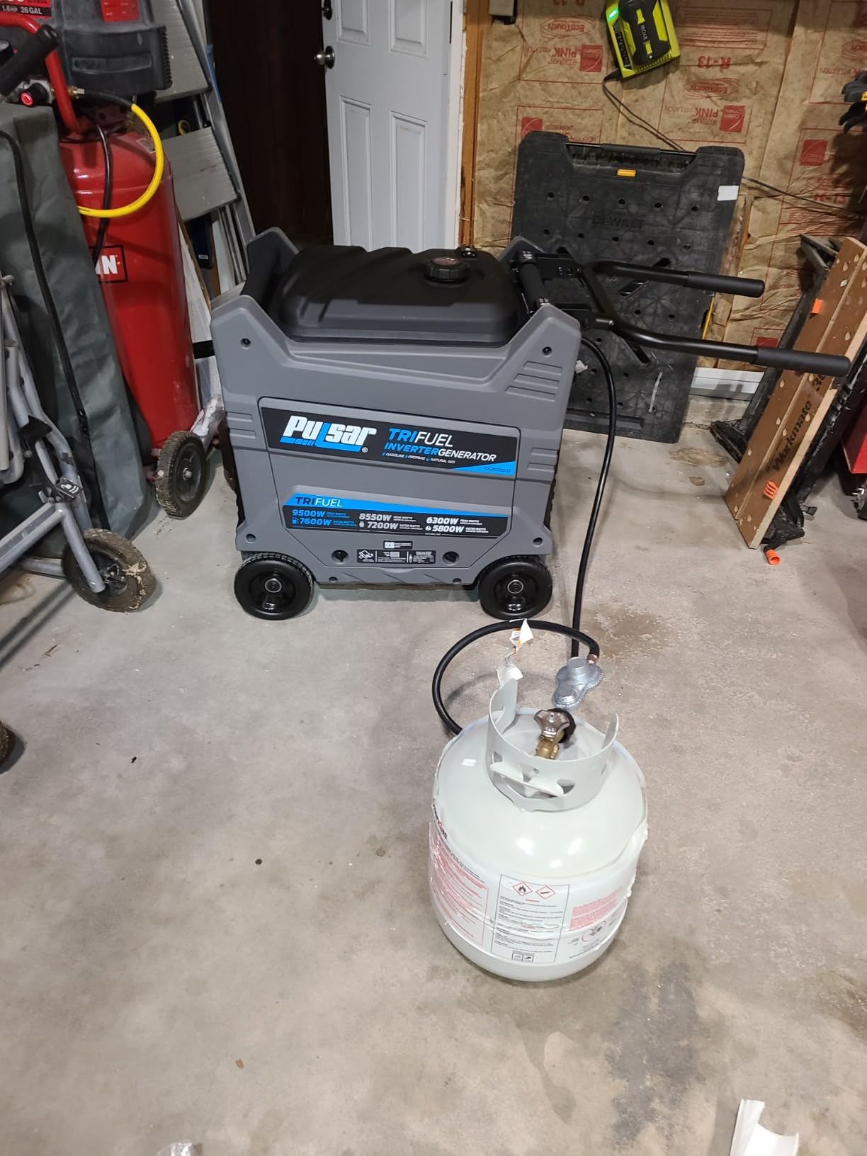 Pulsar 10500W Dual Fuel Portable Inverter Generator for Residential and Camping Use GD10KBN Customer Review Pulsar 10500W Dual Fuel Portable Inverter Generator for Residential and Camping Use GD10KBN - Customer Photo 1