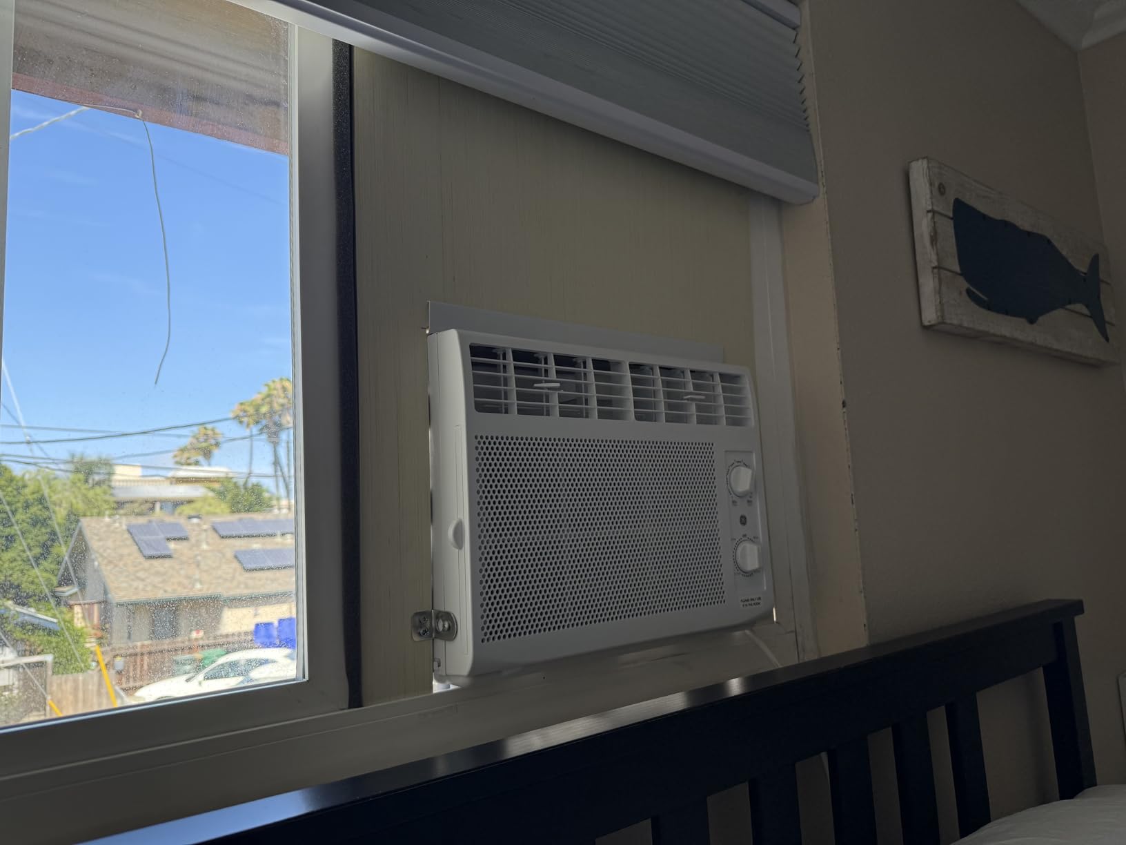 GE Window Air Conditioner Unit, 6,000 BTU for Small Rooms up to 250 sq ft. with Adjustable Fan and Cooling Settings, Perfect for Small Bedroom or Living Room, Easy Install Kit Included, White Customer Review GE Window Air Conditioner Unit, 6,000 BTU for Small Rooms up to 250 sq ft. with Adjustable Fan and Cooling Settings, Perfect for Small Bedroom or Living Room, Easy Install Kit Included, White - Customer Photo 5