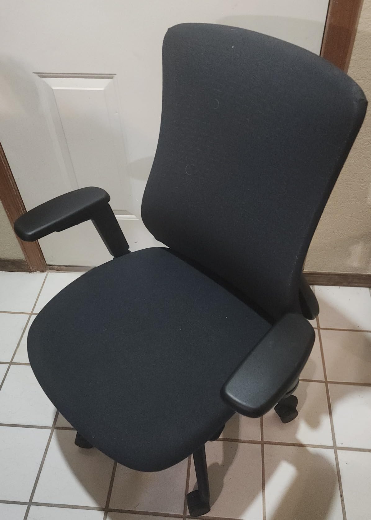 Ergonomic Office Chair Seat Depth Adjustable, Mesh Desk Chair with 3D Armrest, Thickened Soft Cushion, Swivel Computer Chairs with Tilt Function, SGS-Certified Gas Lift for Long Work&Study Hours-Gray Customer Review Ergonomic Office Chair Seat Depth Adjustable, Mesh Desk Chair with 3D Armrest, Thickened Soft Cushion, Swivel Computer Chairs with Tilt Function, SGS-Certified Gas Lift for Long Work&Study Hours-Gray - Customer Photo 1