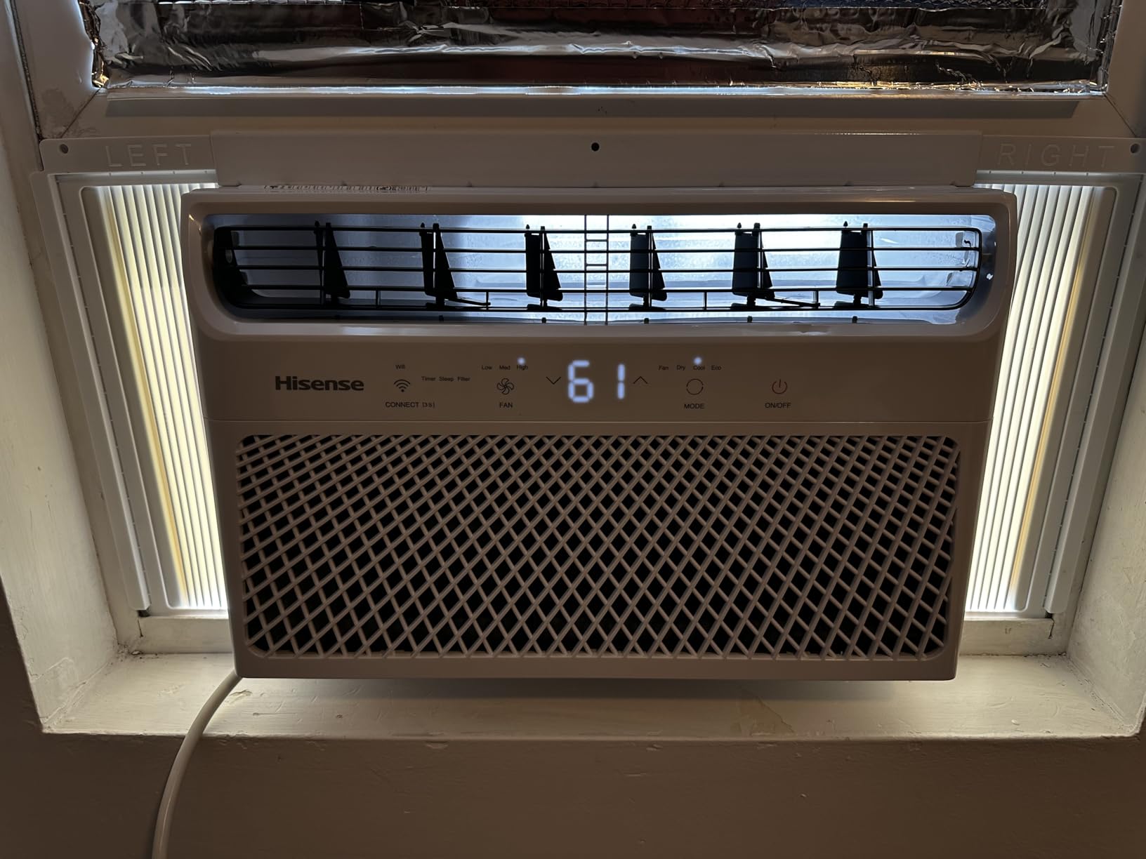Hisense 5,000 BTU Window Air Conditioner, Easy Installation,Ultra Quiet, Easy-to-install Window Kit Included, 2 Years Warranty Customer Review Hisense 5,000 BTU Window Air Conditioner, Easy Installation,Ultra Quiet, Easy-to-install Window Kit Included, 2 Years Warranty - Customer Photo 3