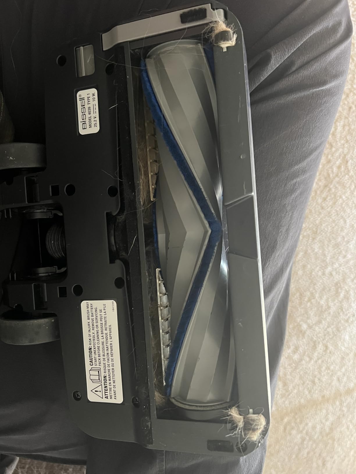 BISSELL PowerClean FurFinder 200W Self-Standing Cordless Vacuum w/Tangle Free Brush Roll, Strong Suction, Removeable Battery, Wall Mount, Upholstery Tool & Bright Headlights Customer Review BISSELL PowerClean FurFinder 200W Self-Standing Cordless Vacuum w/Tangle Free Brush Roll, Strong Suction, Removeable Battery, Wall Mount, Upholstery Tool & Bright Headlights - Customer Photo 1