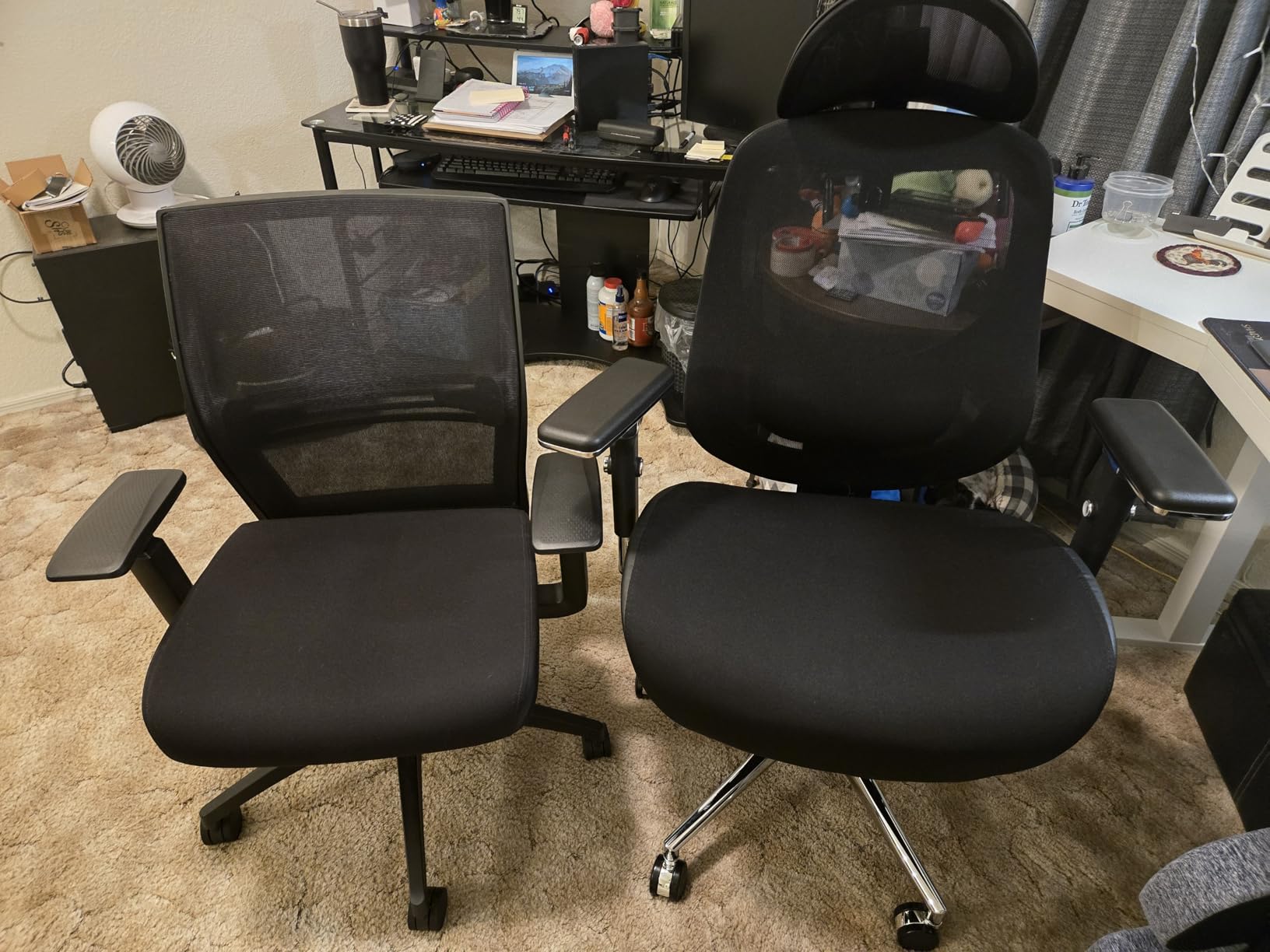 700lbs Big and Tall Office Chair with Wide Thick Seat Cushion for Sitting All Day,Ergonomic Mesh Desk Chair with Adjustable Lumbar Support for Heavy People,4D Armrests Customer Review 700lbs Big and Tall Office Chair with Wide Thick Seat Cushion for Sitting All Day,Ergonomic Mesh Desk Chair with Adjustable Lumbar Support for Heavy People,4D Armrests - Customer Photo 1