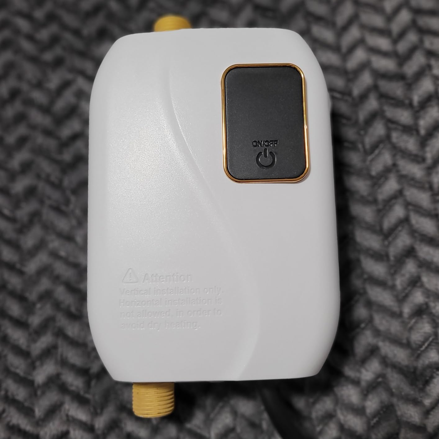 Tankless Water Heater Electric 110V, 3000W Instant Electric Water Heater, Under Sink Water Heater with Digital Display, On Demand Hot Water heater Electric for Kitchen Bathroom Washin Customer Review Tankless Water Heater Electric 110V, 3000W Instant Electric Water Heater, Under Sink Water Heater with Digital Display, On Demand Hot Water heater Electric for Kitchen Bathroom Washin - Customer Photo 1