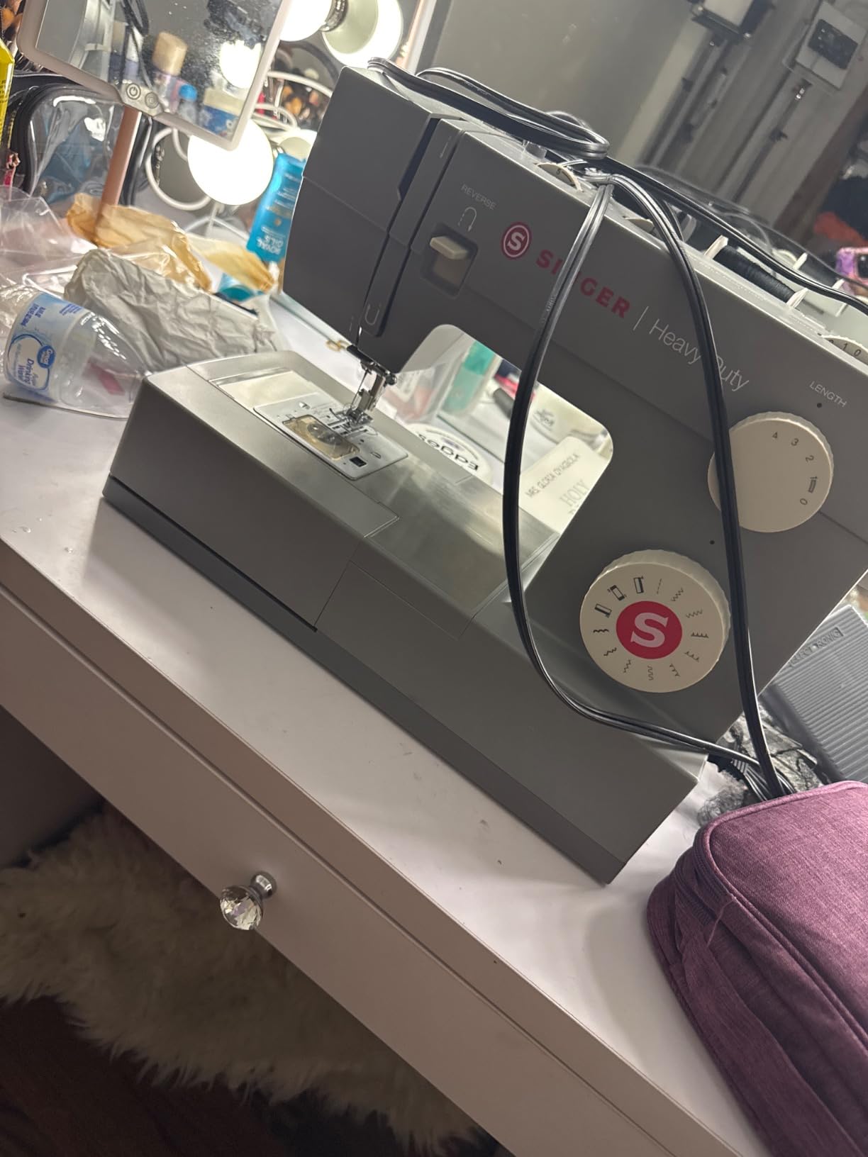 SINGER PRISMA Heavy Duty Sewing Machine With Accessory Kit | Bold Color Design, 50% More Power, 69 Stitch Applications, Full Metal Frame, High Speed, Quick Threading & Free Arm Customer Review SINGER PRISMA Heavy Duty Sewing Machine With Accessory Kit | Bold Color Design, 50% More Power, 69 Stitch Applications, Full Metal Frame, High Speed, Quick Threading & Free Arm - Customer Photo 5