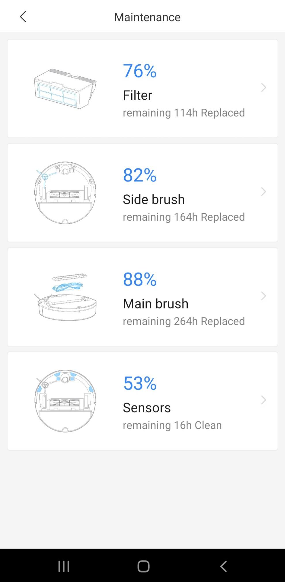 roborock Q7 M5+ Robot Vacuum and Mop, Upgraded from Q5 Max+, 7 Weeks Self-Emptying, 10000Pa Suction, Dual Anti-Tangle System, for Pet Hair & Carpet, PreciSense LiDAR Navigation, App Control, White Customer Review roborock Q7 M5+ Robot Vacuum and Mop, Upgraded from Q5 Max+, 7 Weeks Self-Emptying, 10000Pa Suction, Dual Anti-Tangle System, for Pet Hair & Carpet, PreciSense LiDAR Navigation, App Control, White - Customer Photo 2