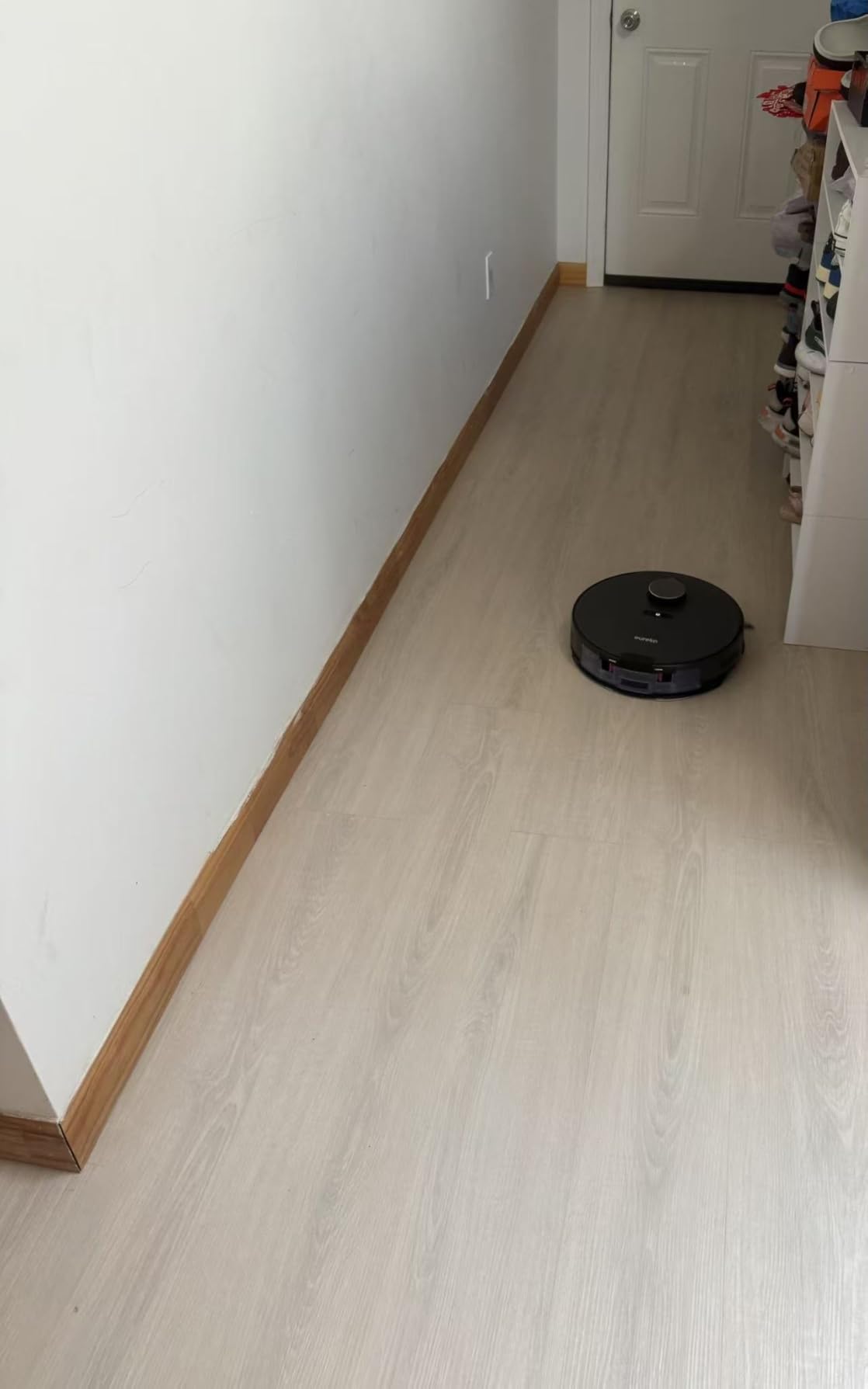 Eureka J15 Ultra Self Emptying Robot Vacuum, 19,000 Pa Suction, Flex-Arm Mop Design, 167℉Hot Water Mop Washing & 131°F Hot Air Drying, AI Obstacle Avoidance, Black Customer Review Eureka J15 Ultra Self Emptying Robot Vacuum, 19,000 Pa Suction, Flex-Arm Mop Design, 167℉Hot Water Mop Washing & 131°F Hot Air Drying, AI Obstacle Avoidance, Black - Customer Photo 1