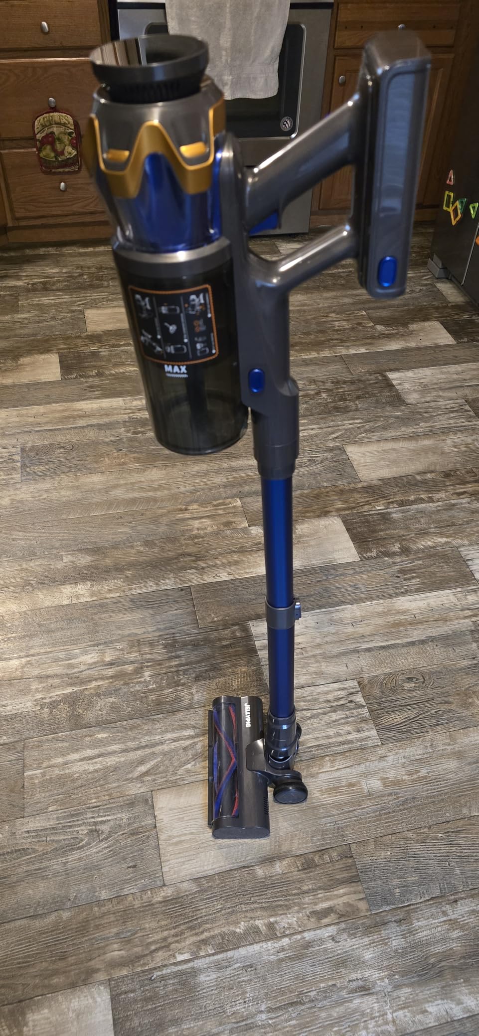 Cordless Vacuum Cleaner, Upgraded 580W 48KPA 65Mins Cordless Stick Vacuum Cleaner with Self-Standing and Touch Screen, Anti-tangle Wireless Vacumm, Vacuum Cleaners for Home/Pet Hair/Carpets/Floors Customer Review Cordless Vacuum Cleaner, Upgraded 580W 48KPA 65Mins Cordless Stick Vacuum Cleaner with Self-Standing and Touch Screen, Anti-tangle Wireless Vacumm, Vacuum Cleaners for Home/Pet Hair/Carpets/Floors - Customer Photo 2