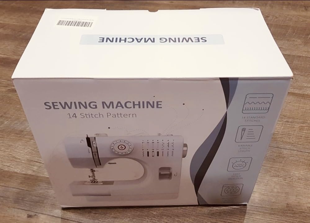StitchMaster Pro Sewing Machine - Twin/Double Needle Compatible, 14 Stitches, Easy for Beginners & Home Users Customer Review StitchMaster Pro Sewing Machine - Twin/Double Needle Compatible, 14 Stitches, Easy for Beginners & Home Users - Customer Photo 1