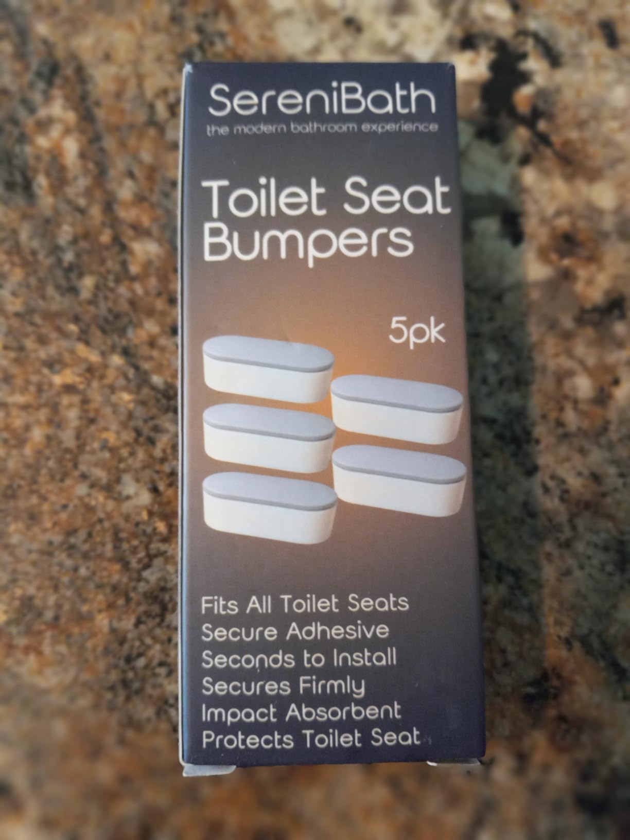 Toilet Seat Bumpers for Use with Bidet - Stops Sliding & Wobbling - Distributes Weight Evenly to Prevent Damage to Seat or Bowl - Premium Adhesive Pads - 5pk Customer Review Toilet Seat Bumpers for Use with Bidet - Stops Sliding & Wobbling - Distributes Weight Evenly to Prevent Damage to Seat or Bowl - Premium Adhesive Pads - 5pk - Customer Photo 4