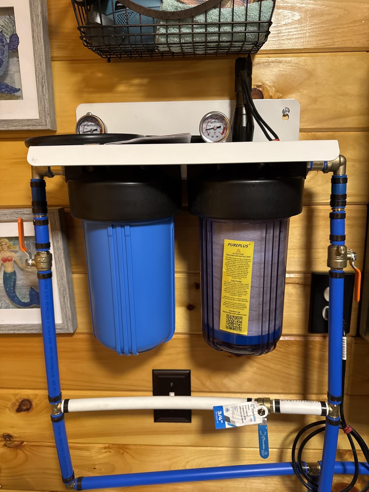 PUREPLUS 2-Stage Whole House Water Filtration System – 10 PUREPLUS 2-Stage Whole House Water Filtration System – 10